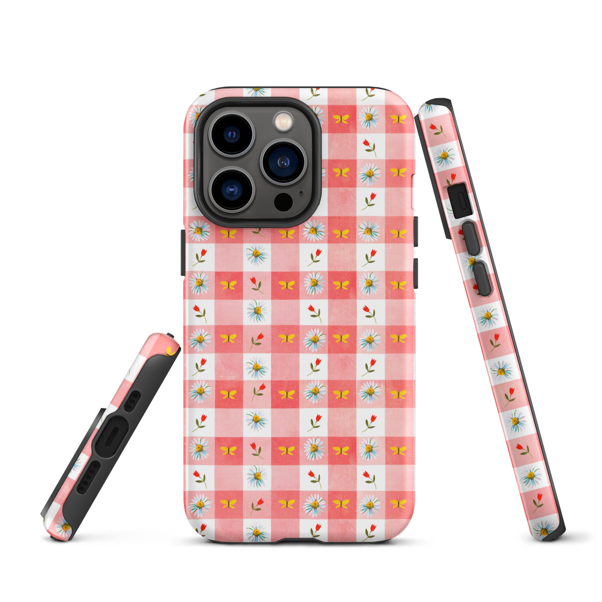 Gingham Tough Case for iPhone® iPhone 13 Pro
