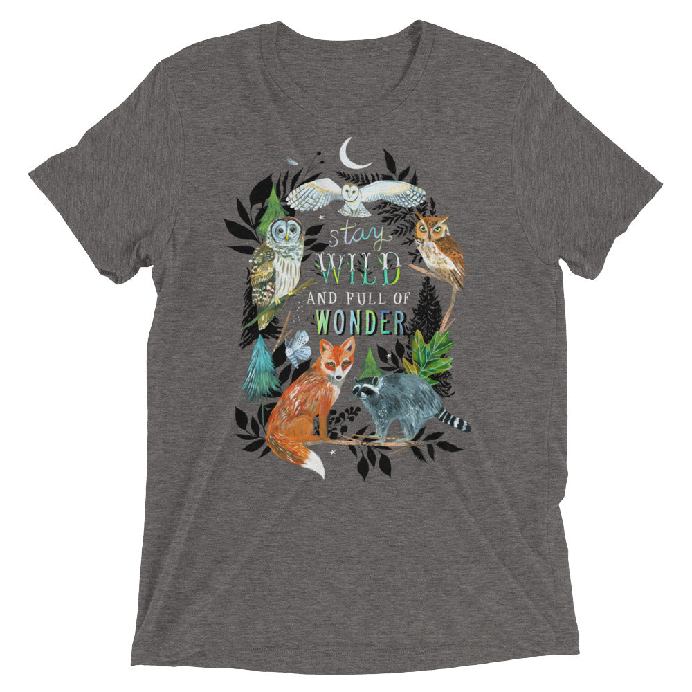 Wild Wonder T-Shirt Grey Triblend
