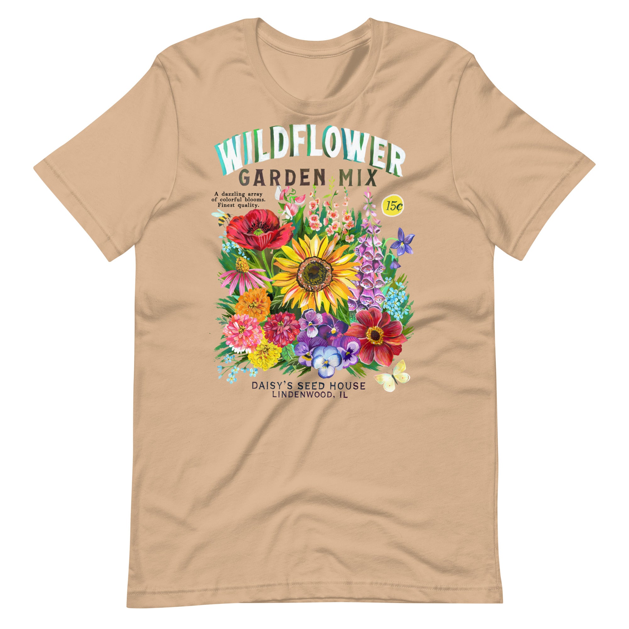 Garden Mix T-Shirt Tan