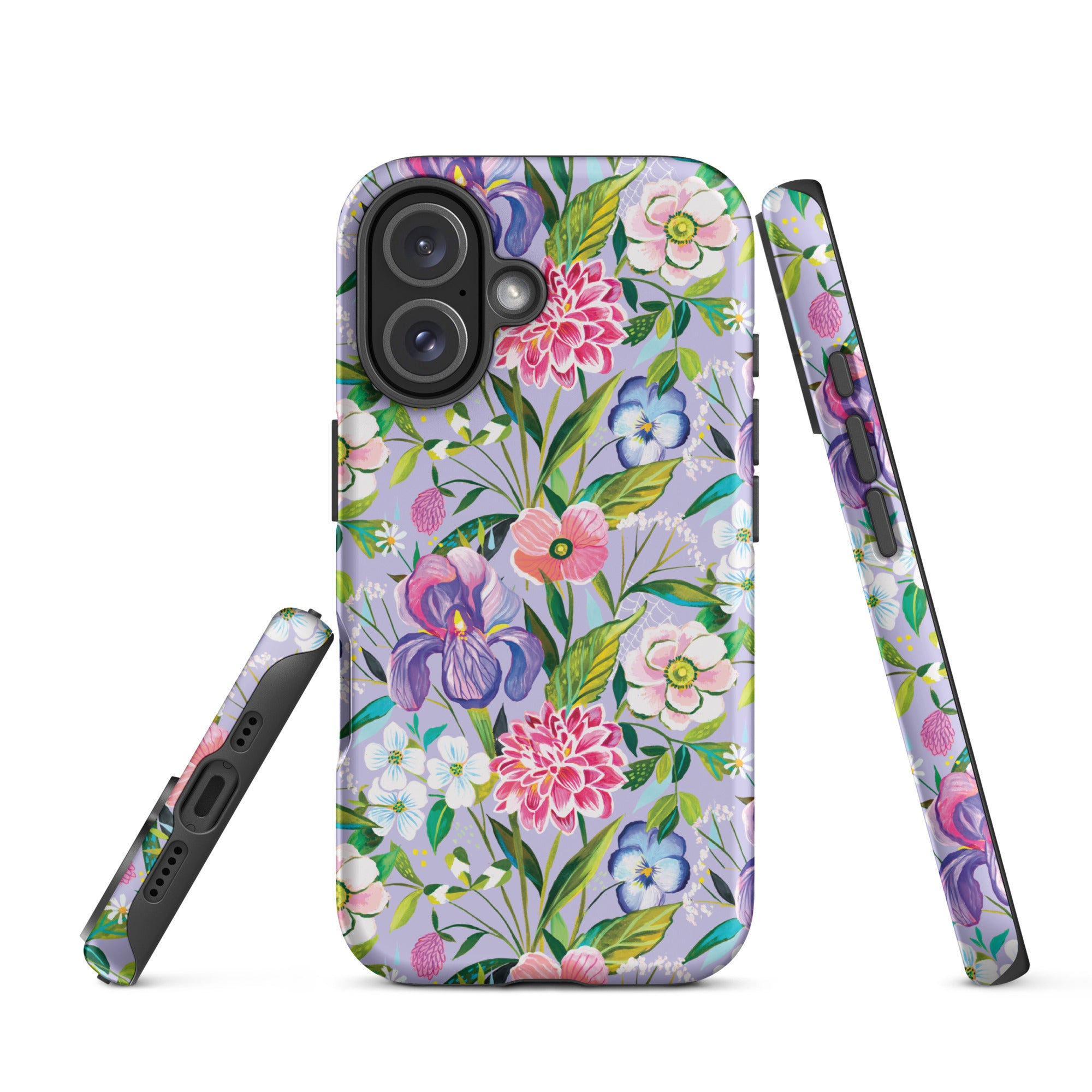 Iris Bouquet Tough Case for iPhone iPhone 16