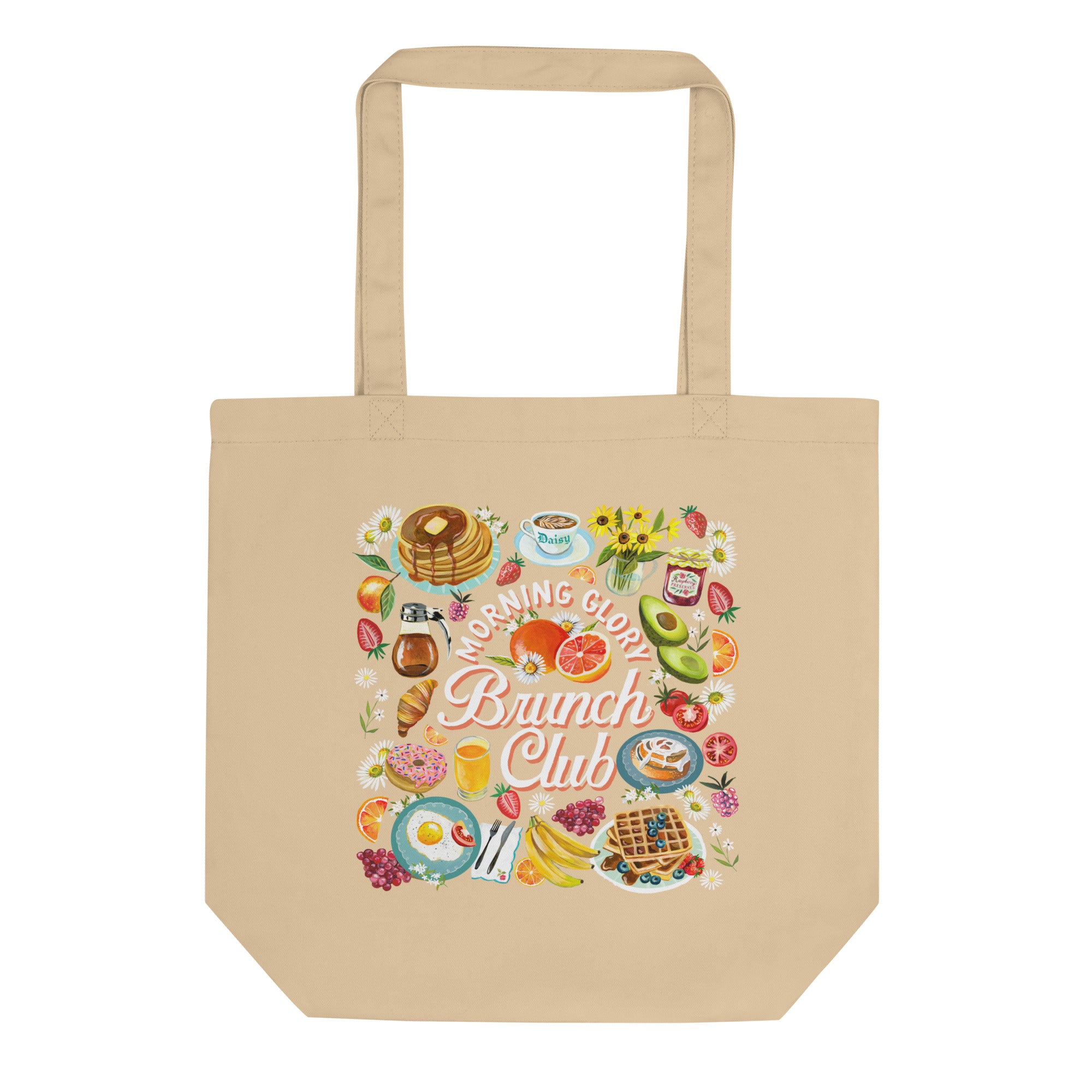 Brunch Club Organic Cotton Tote Bag Default Title