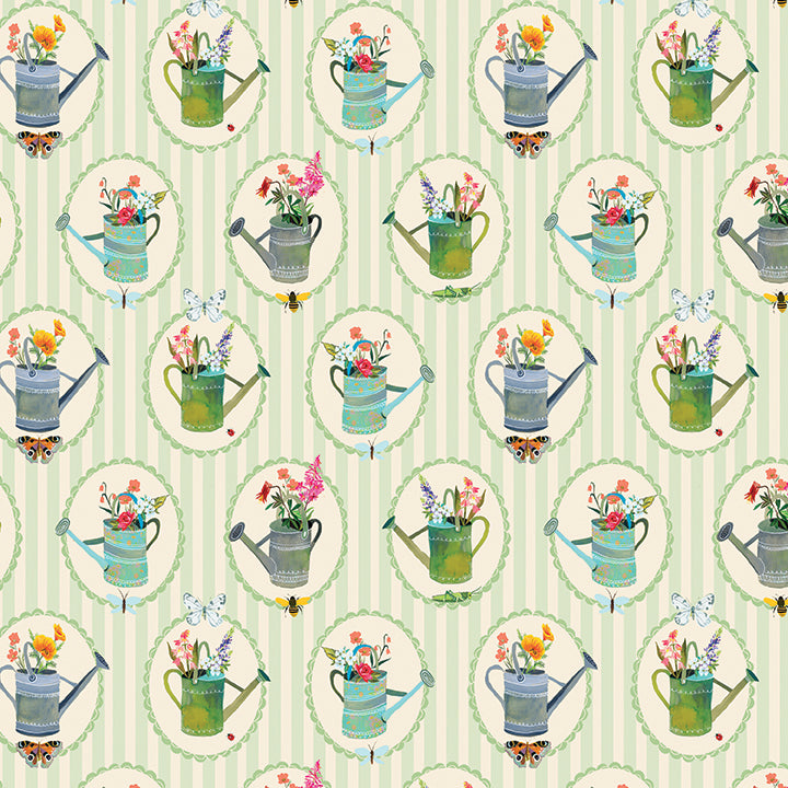 Watering Can Cameo Light Mint