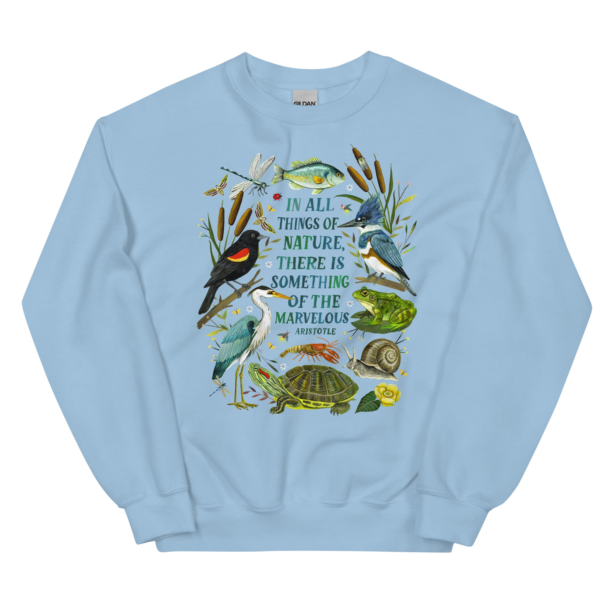 Something Marvelous Unisex Sweatshirt Light Blue
