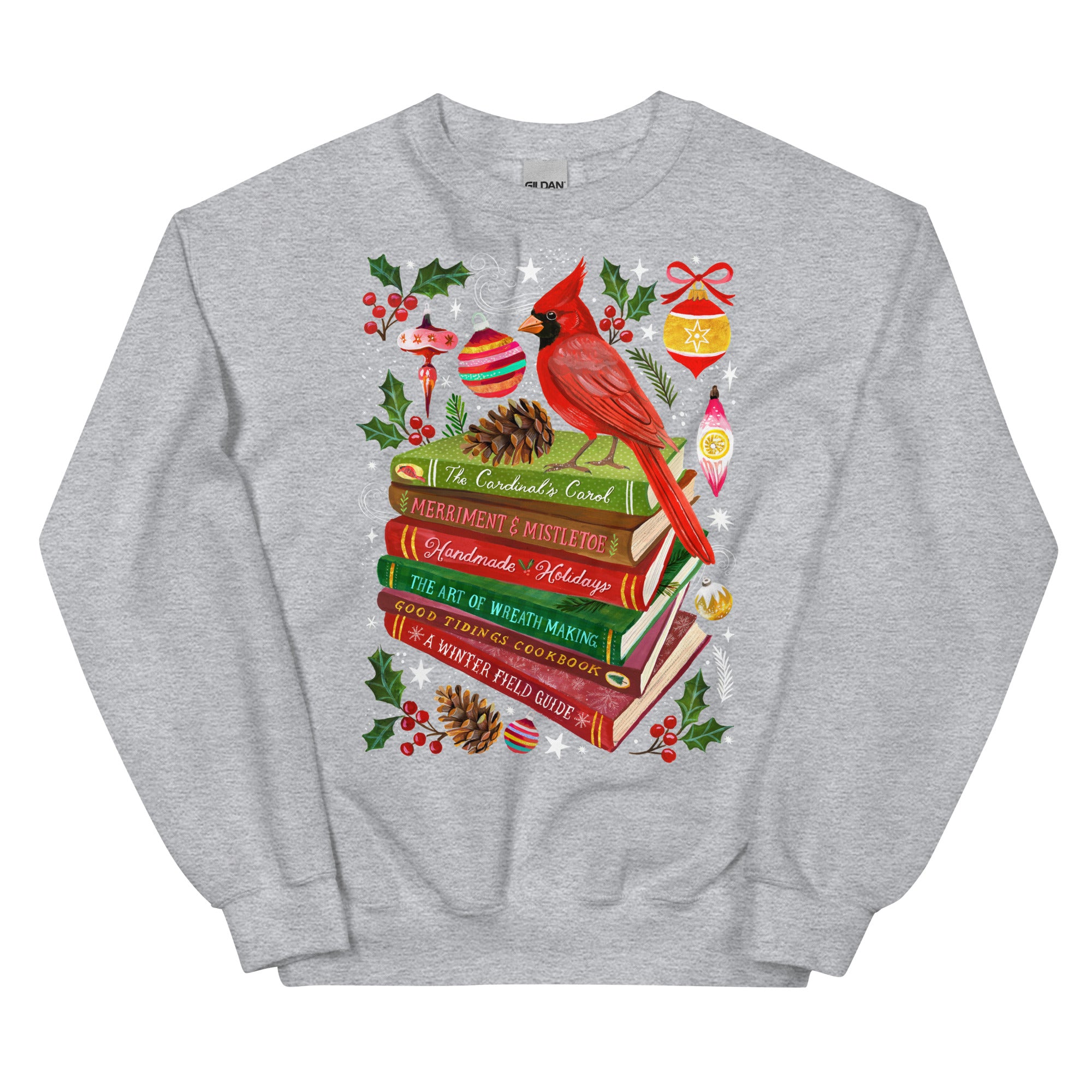 Winter Library Sweatshirt Sport Grey