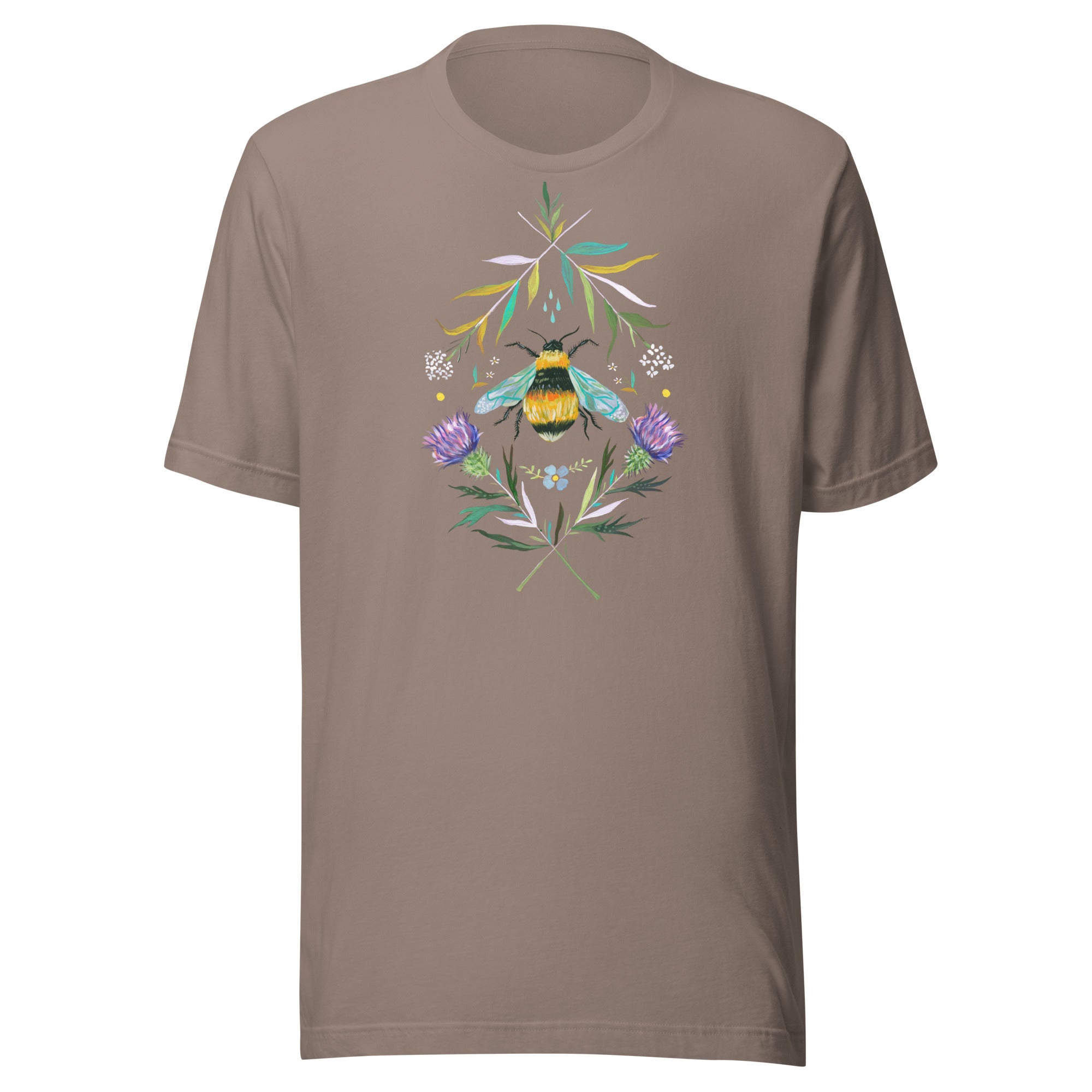Bee Unisex T-Shirt Pebble