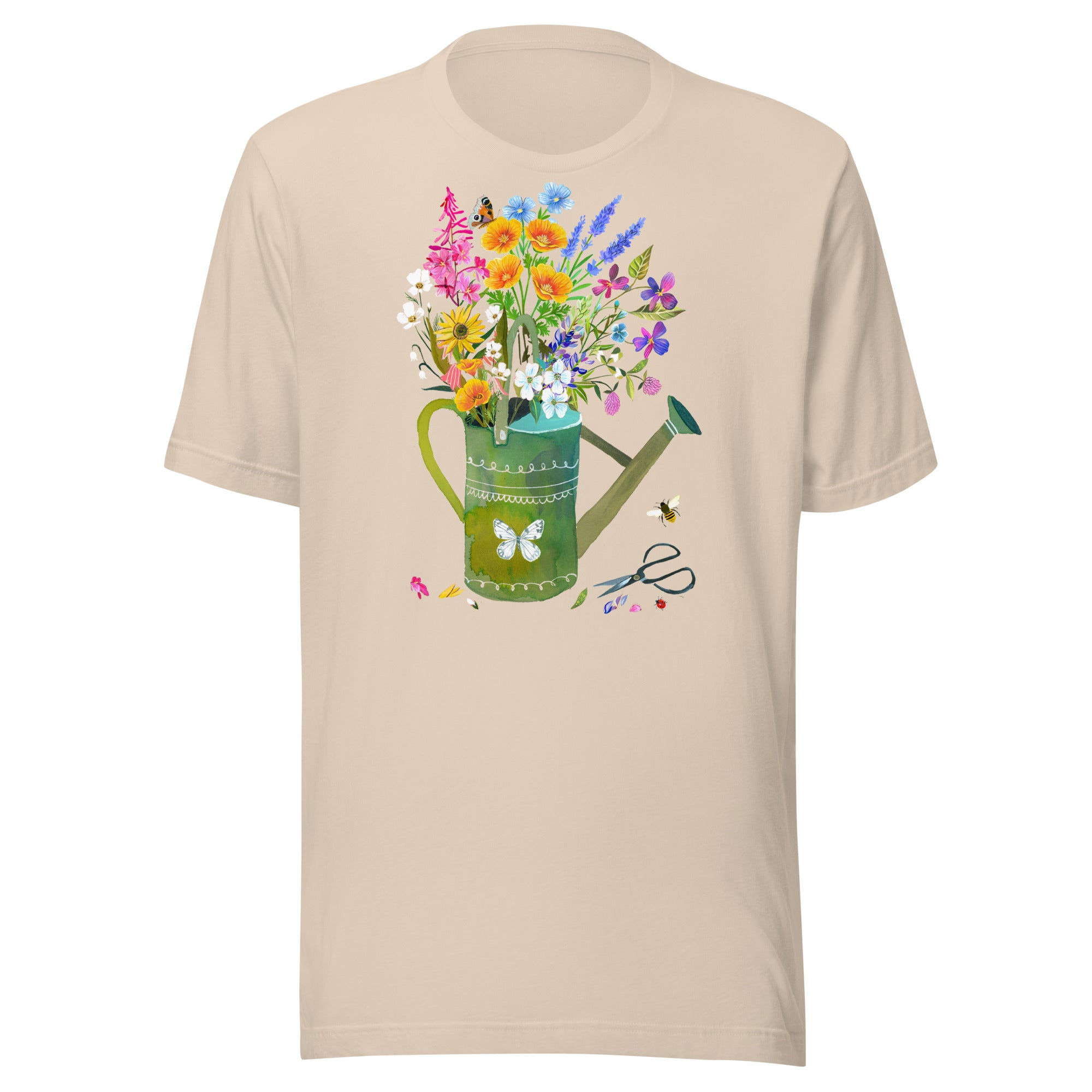 Watering Can T-Shirt Soft Cream