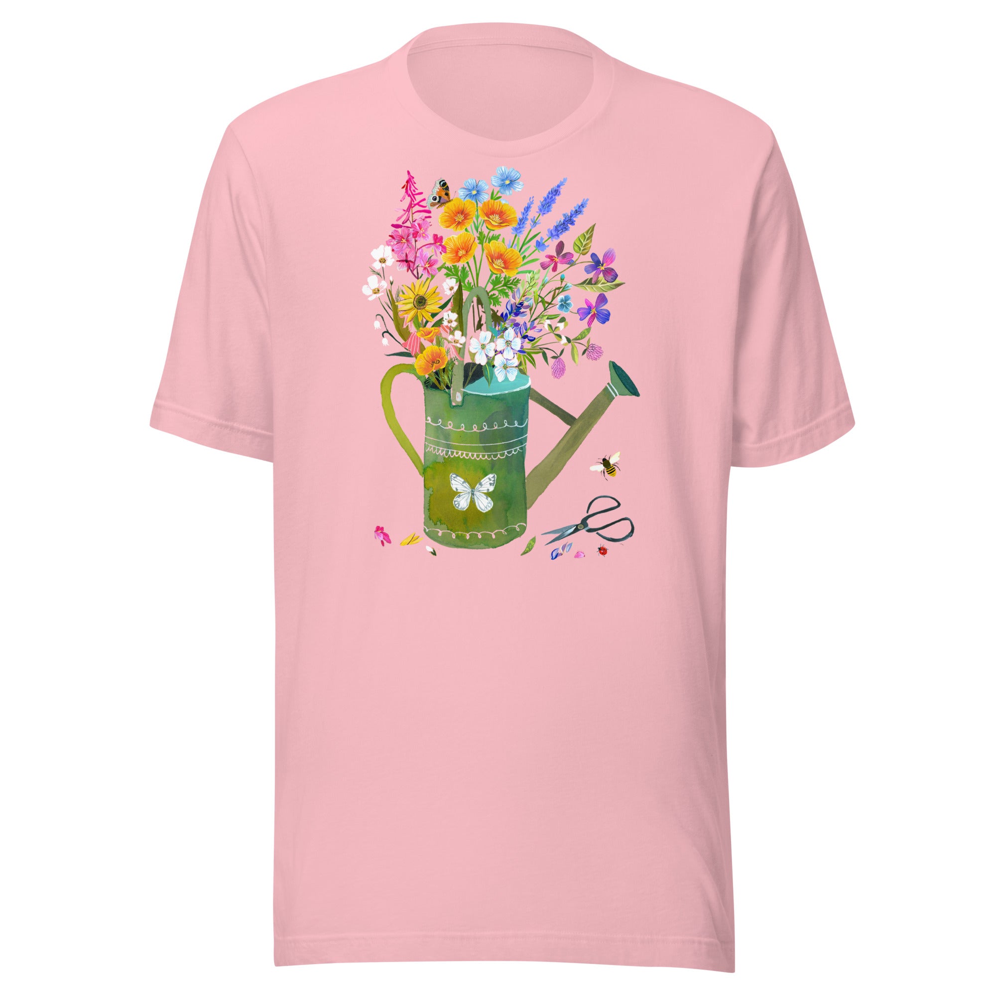 Watering Can T-Shirt Pink