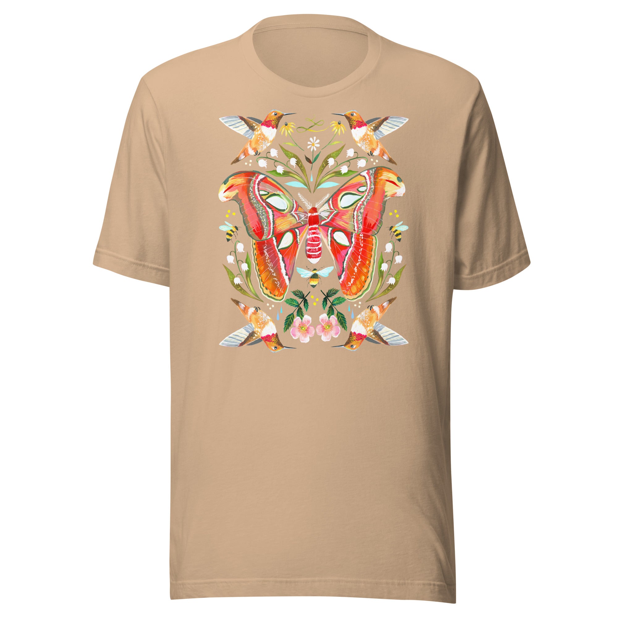 Atlas Moth T-Shirt Tan