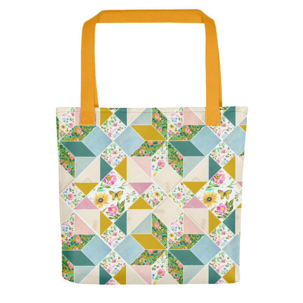 Patchwork Tote Bag Default Title