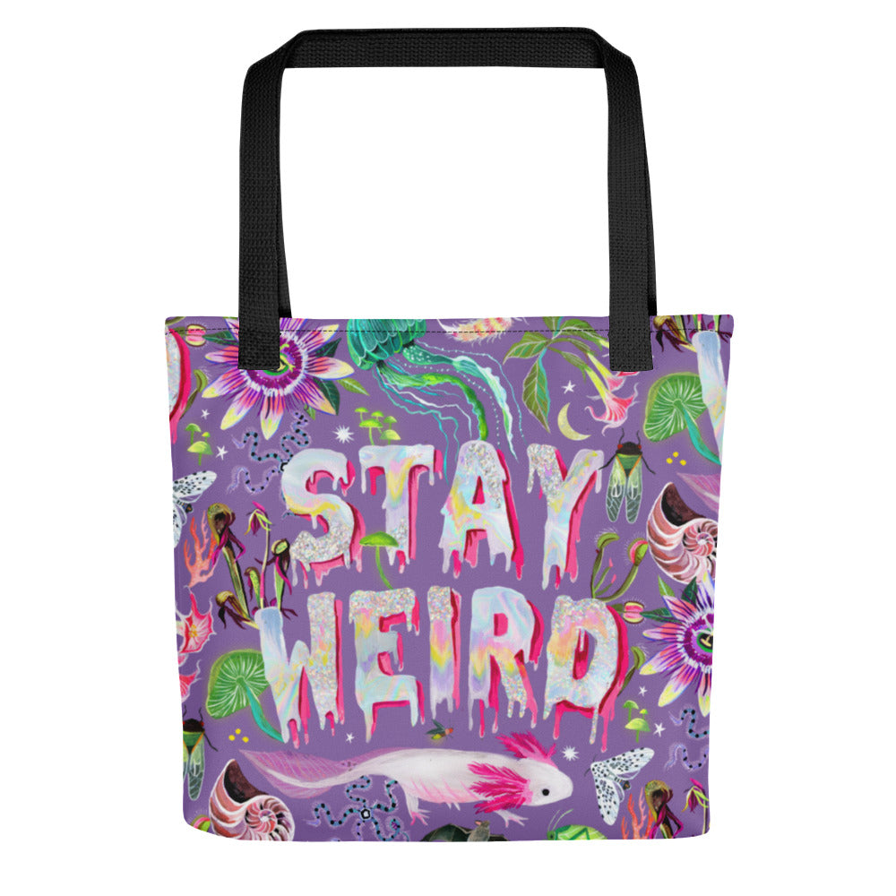Stay Weird Tote bag Default Title