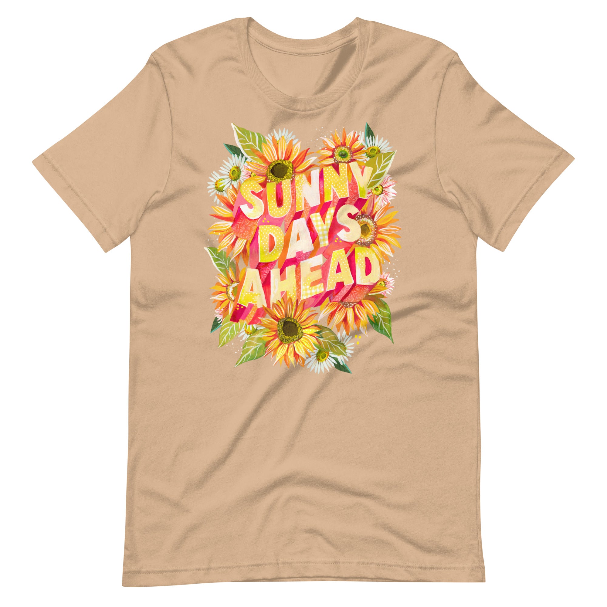 Sunny Days T-shirt Tan
