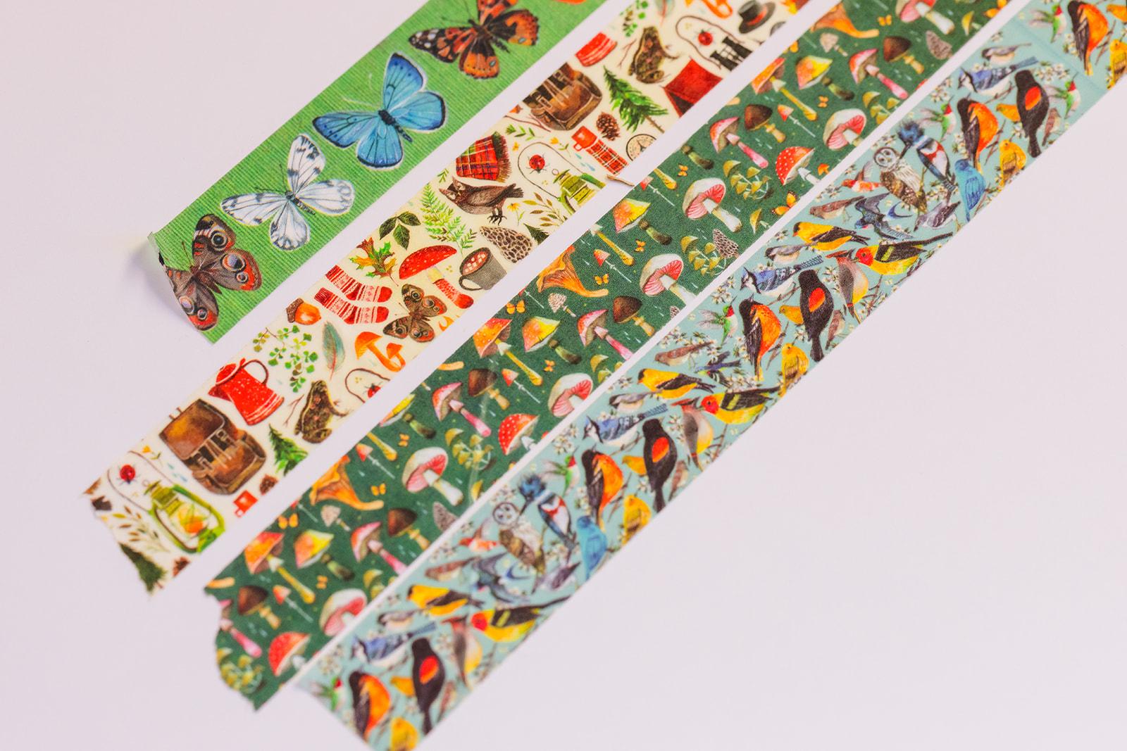 Outdoorsy - 4-Pack Washi Tape Roll Set