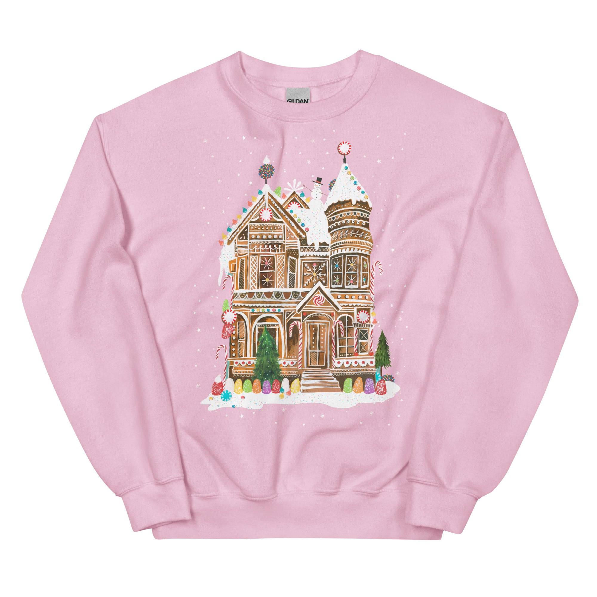 Gingerbread Sweatshirt Light Pink
