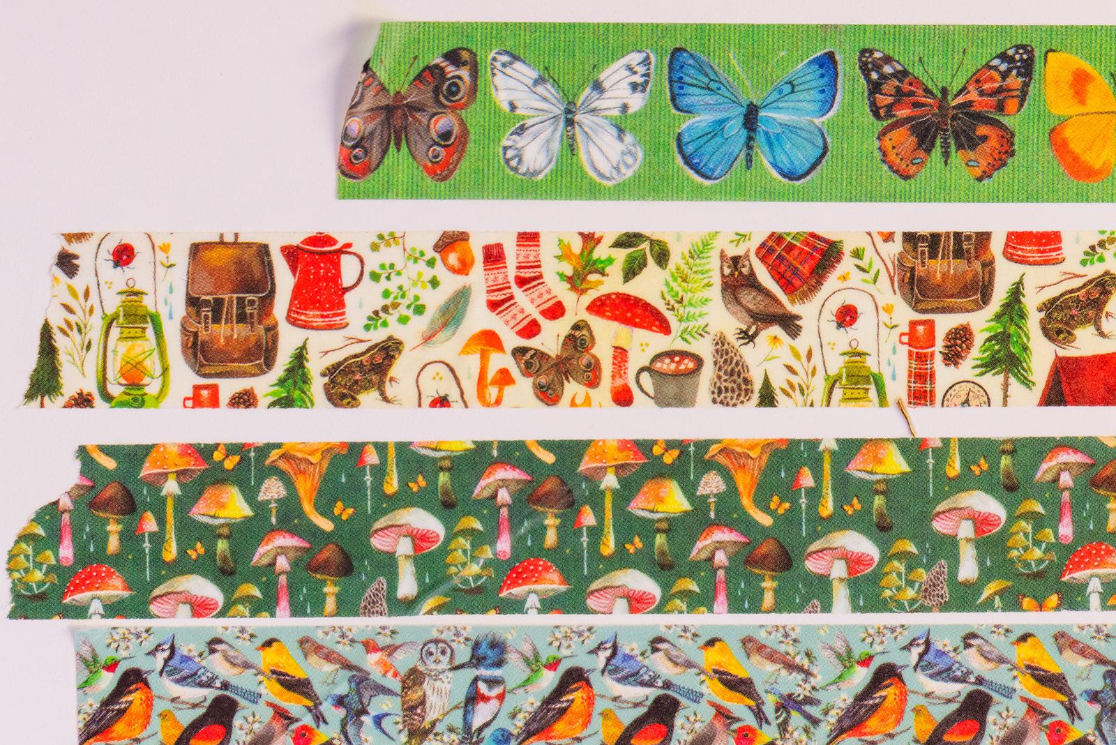 Outdoorsy - 4-Pack Washi Tape Roll Set