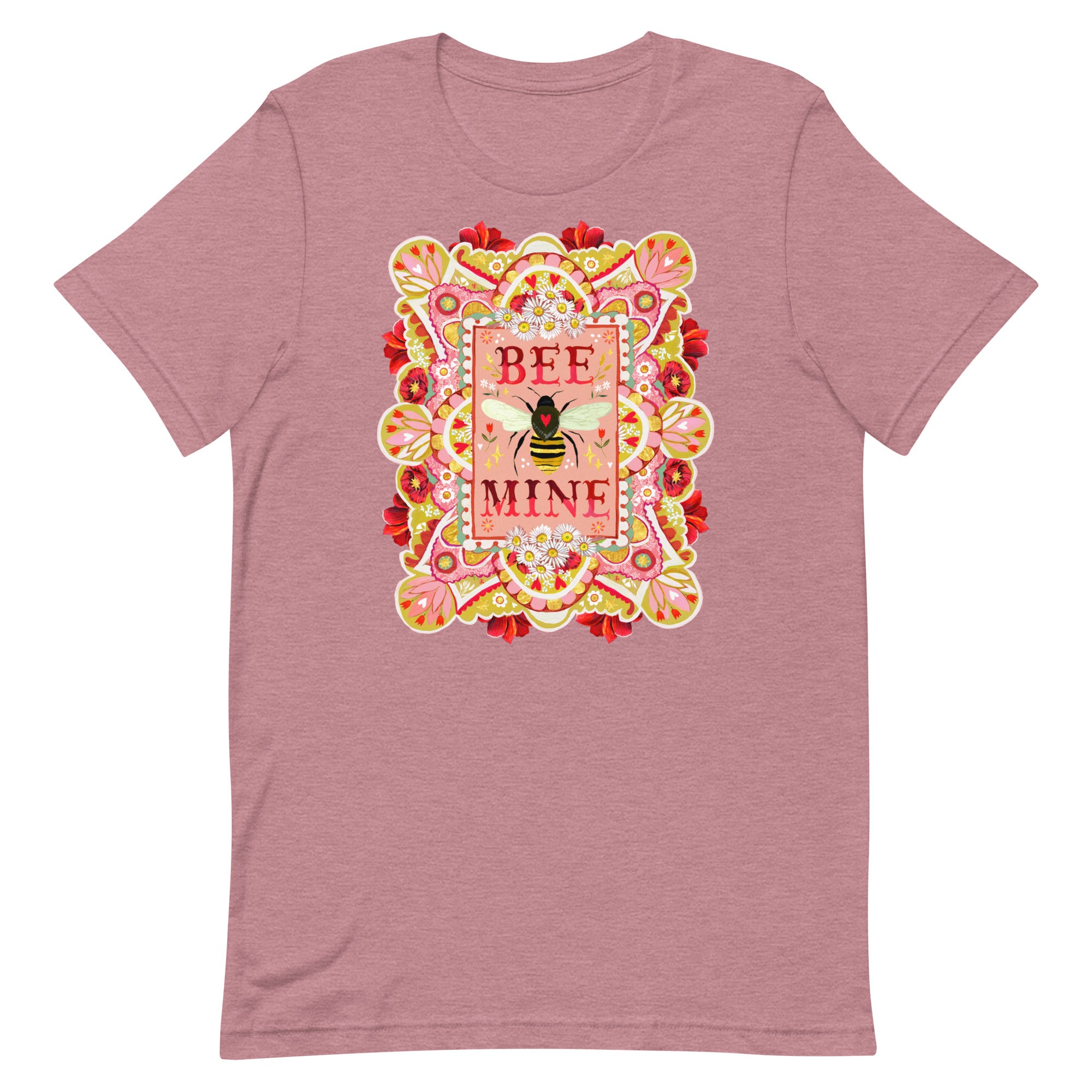 Bee Mine T-Shirt Heather Orchid