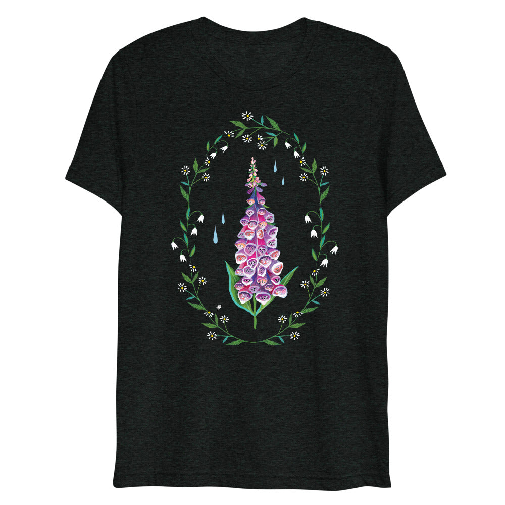 Tri Blend Foxglove T-Shirt