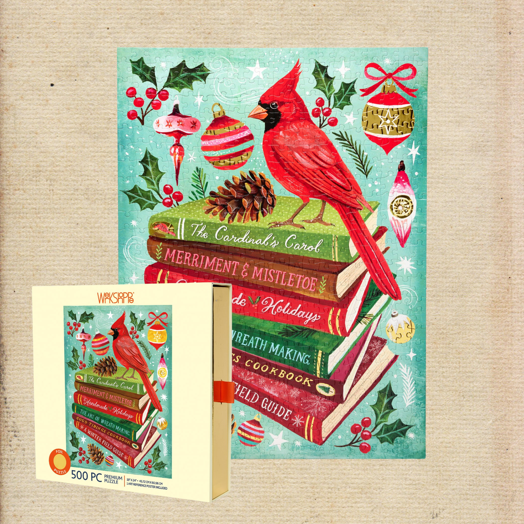 Holiday Book Club 500 Piece Puzzle