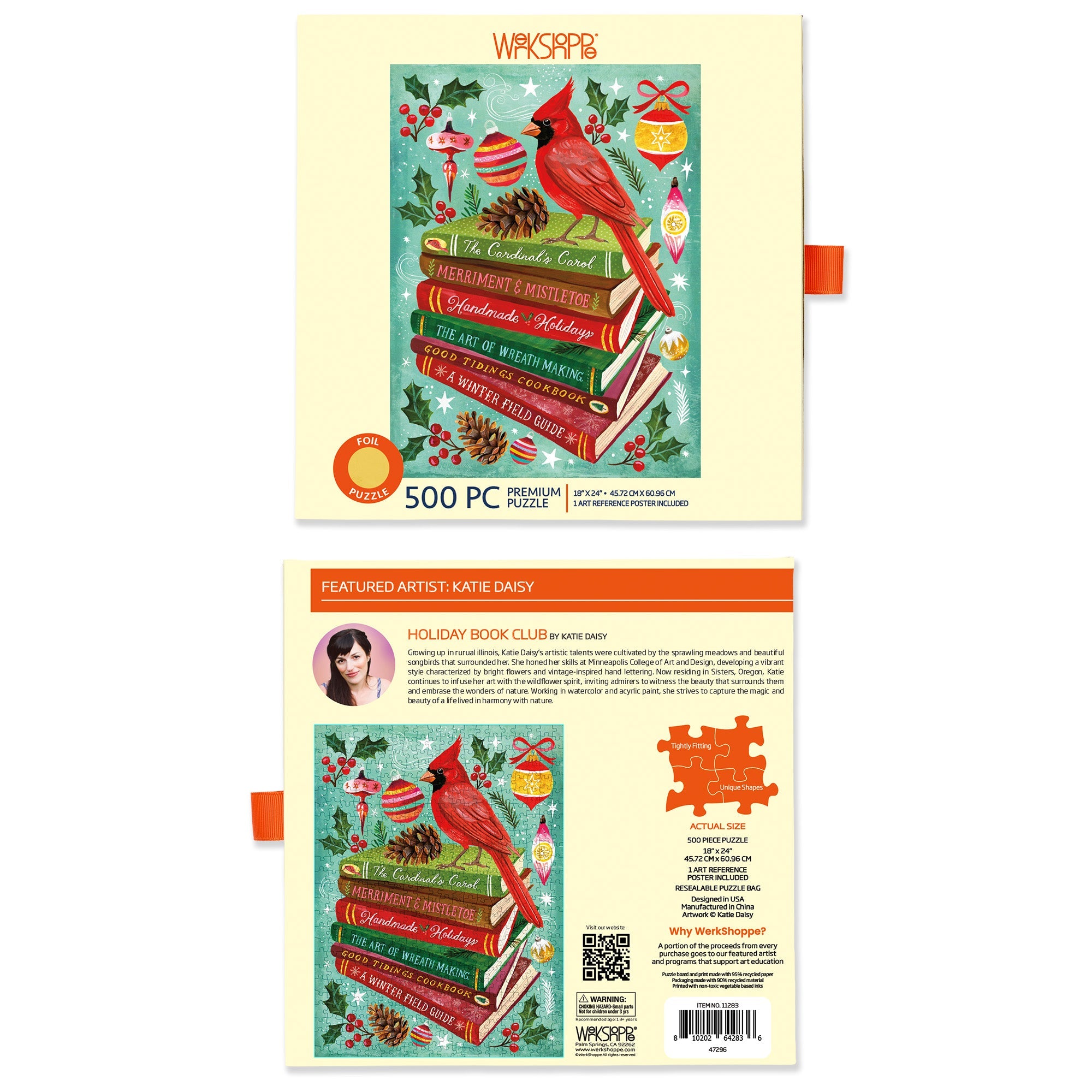 Holiday Book Club 500 Piece Puzzle