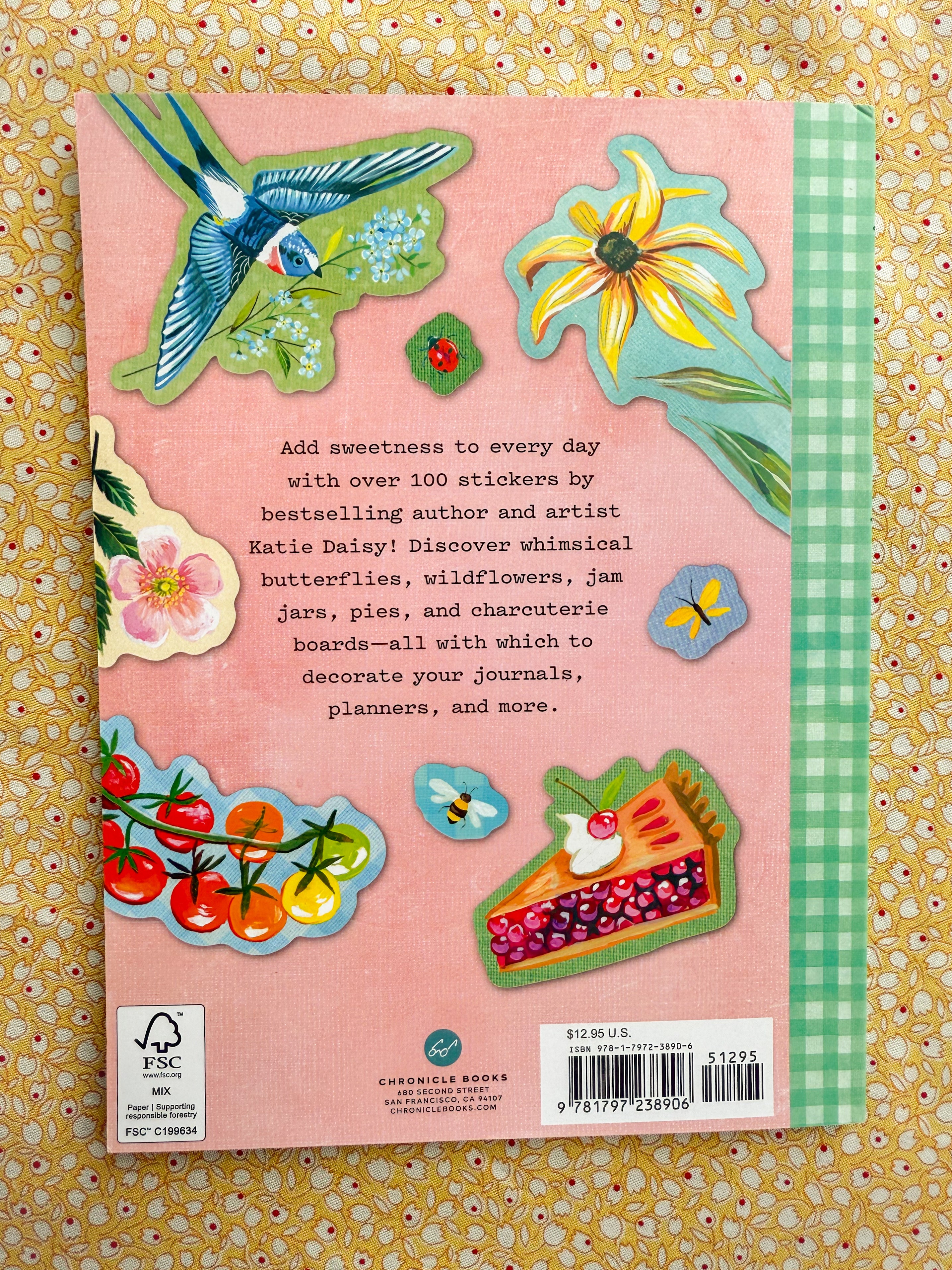 Wildflower Picnic Sticker Book