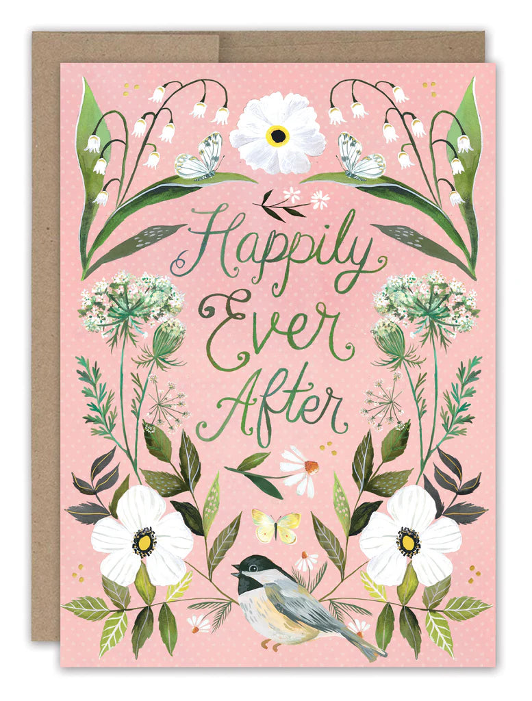 Happily Ever After - Wedding Greeting Card