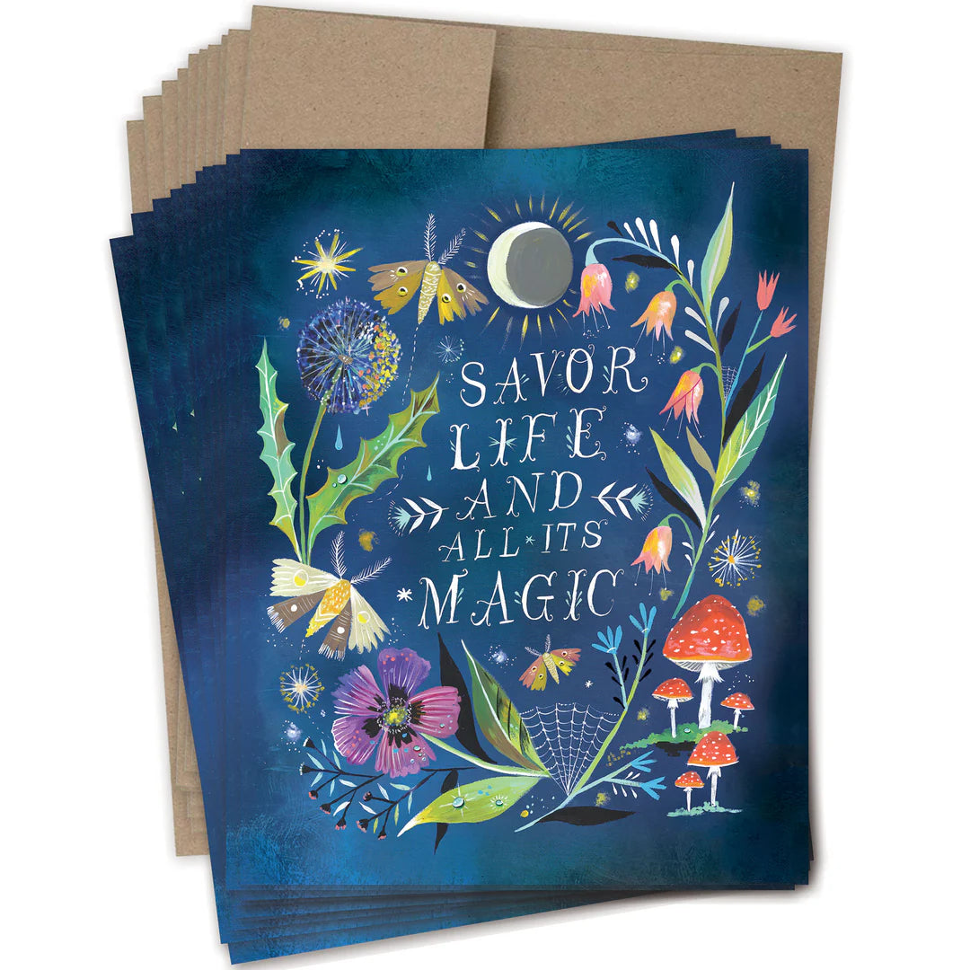 Savor Life Boxed Notecard Set