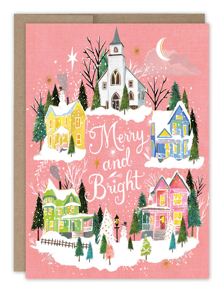 BOXED Holiday Cards - Merry & Bright