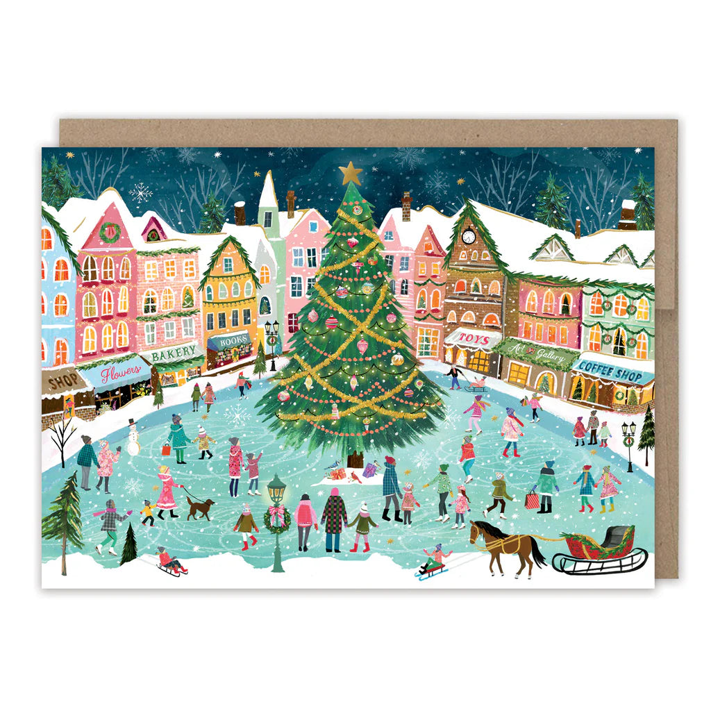 Christmas Town Holiday Card