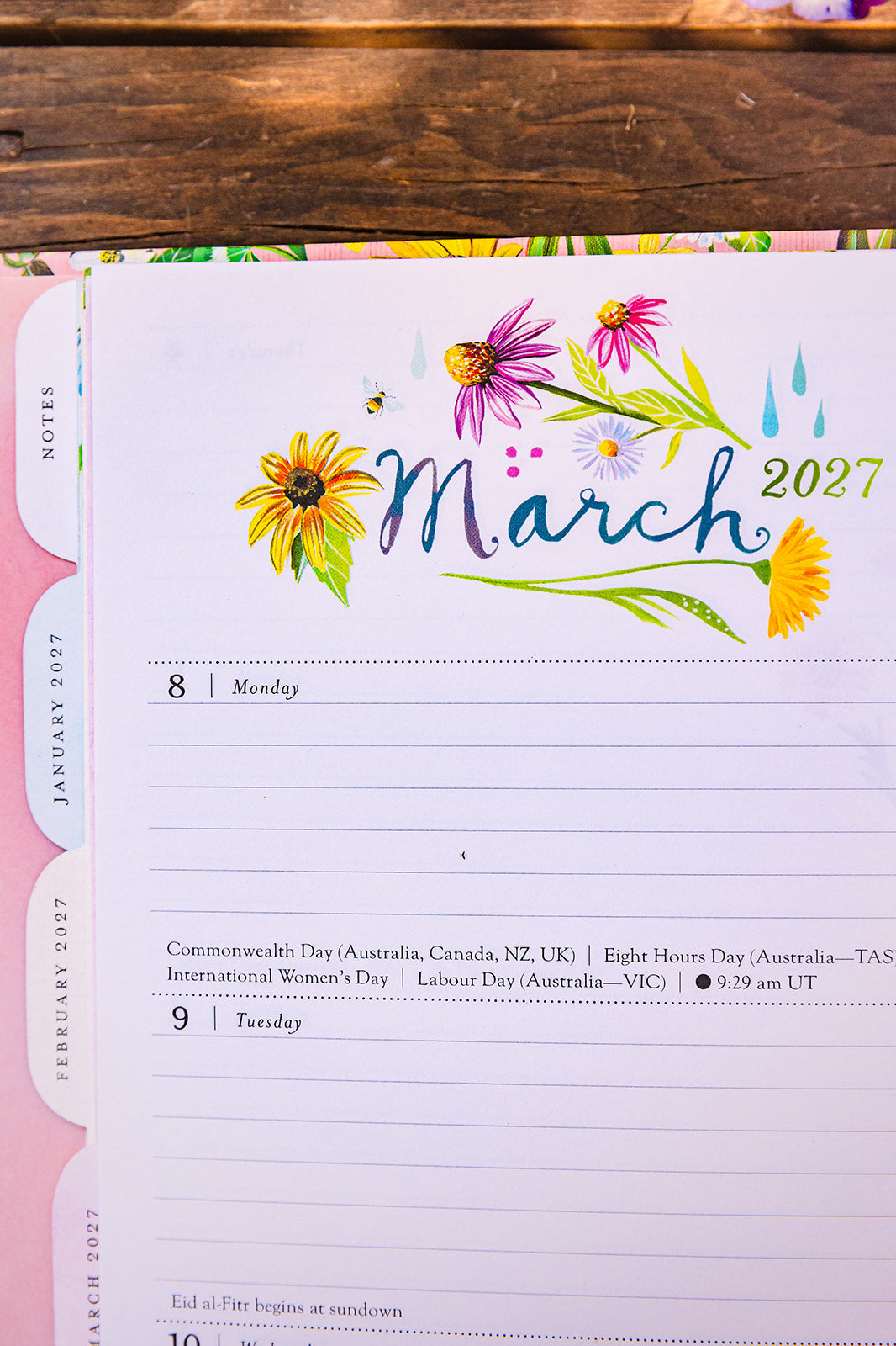 2027 Deluxe Hardcover Planner
