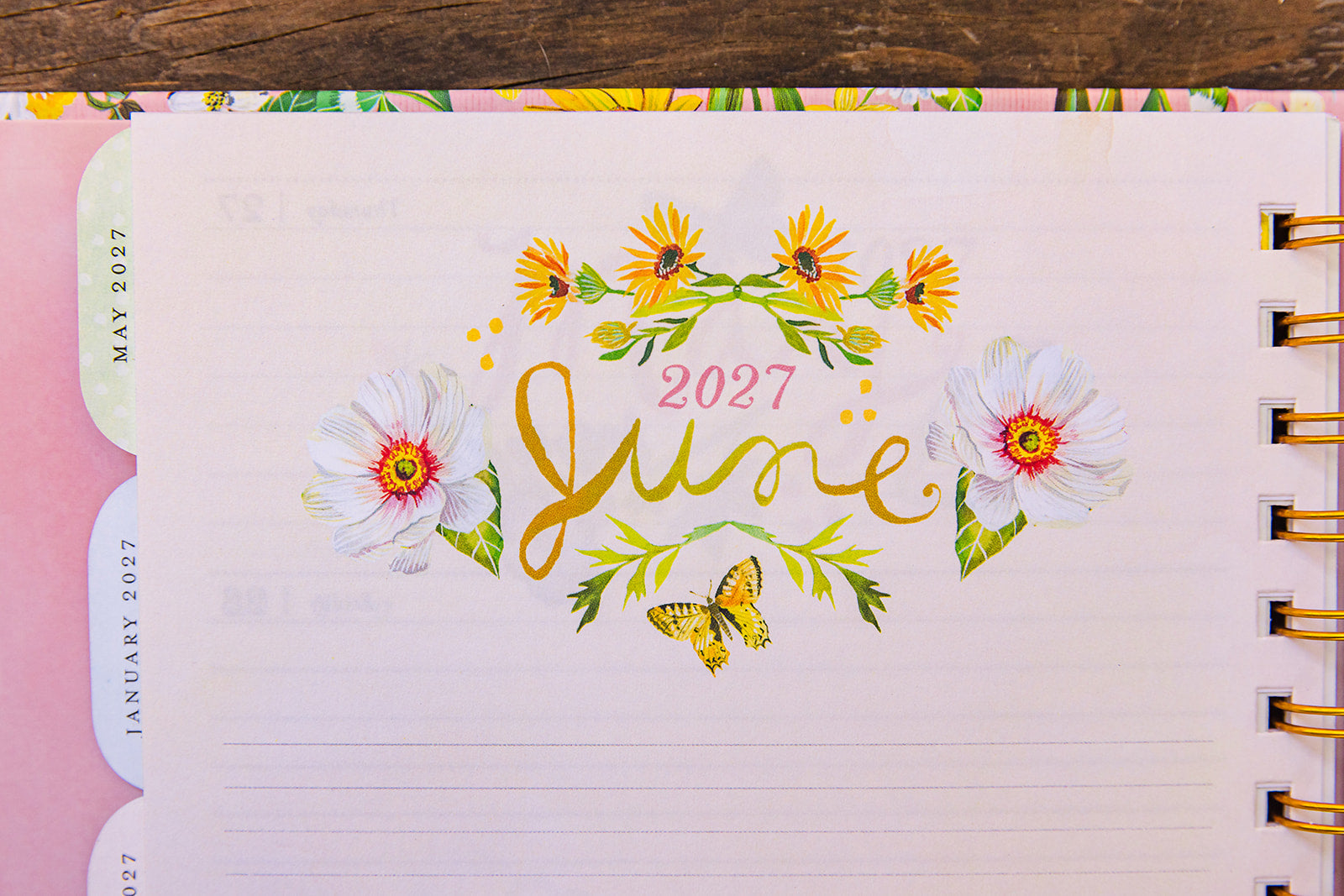 2027 Deluxe Hardcover Planner
