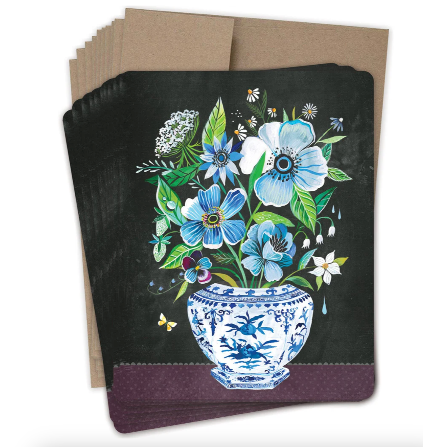 Twilight Bouquet Boxed Notecard Set
