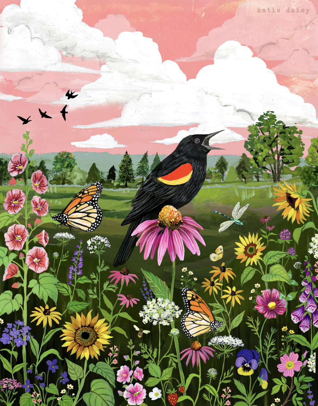 Once Upon A Prairie Art Print