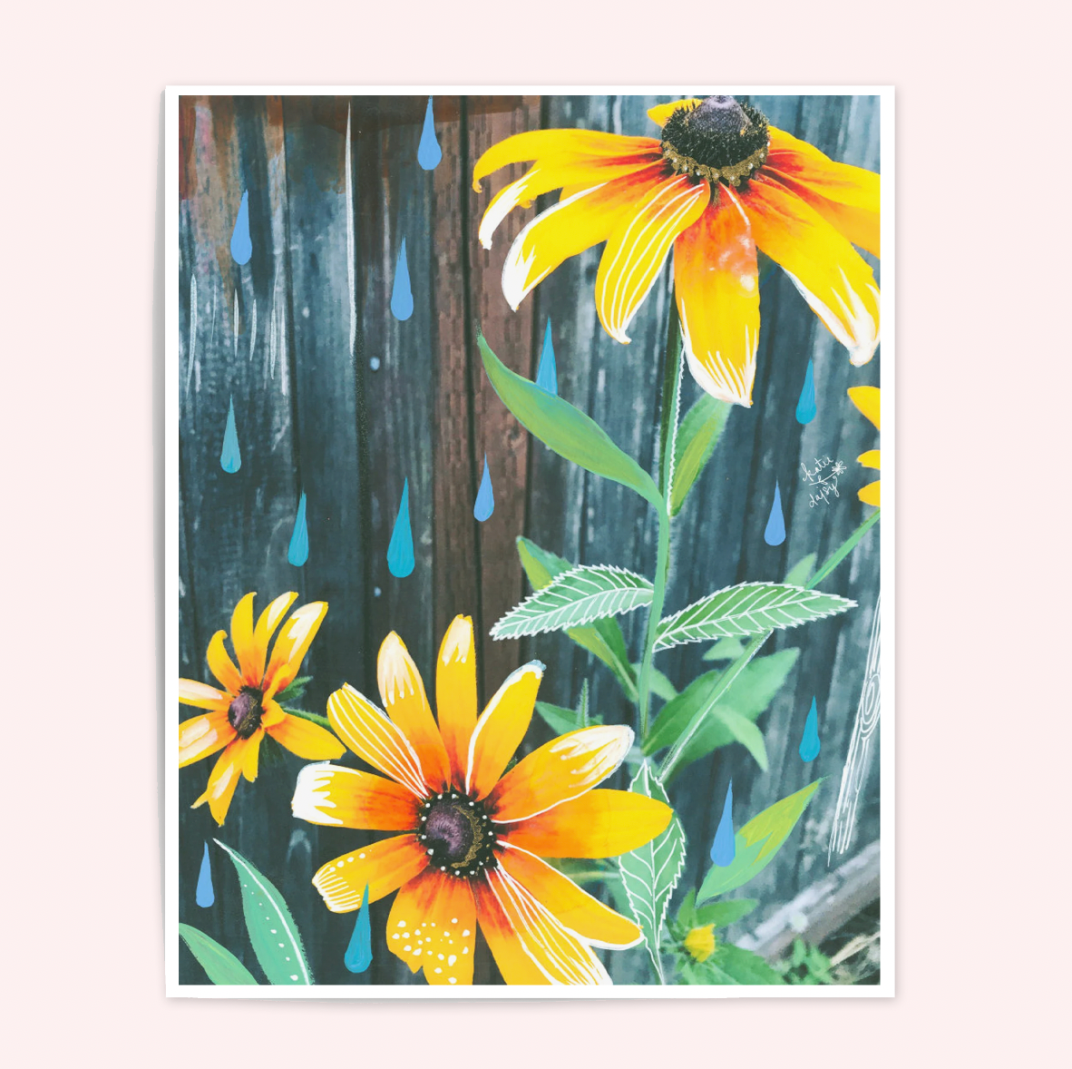 Black-Eyed Susan Art Print