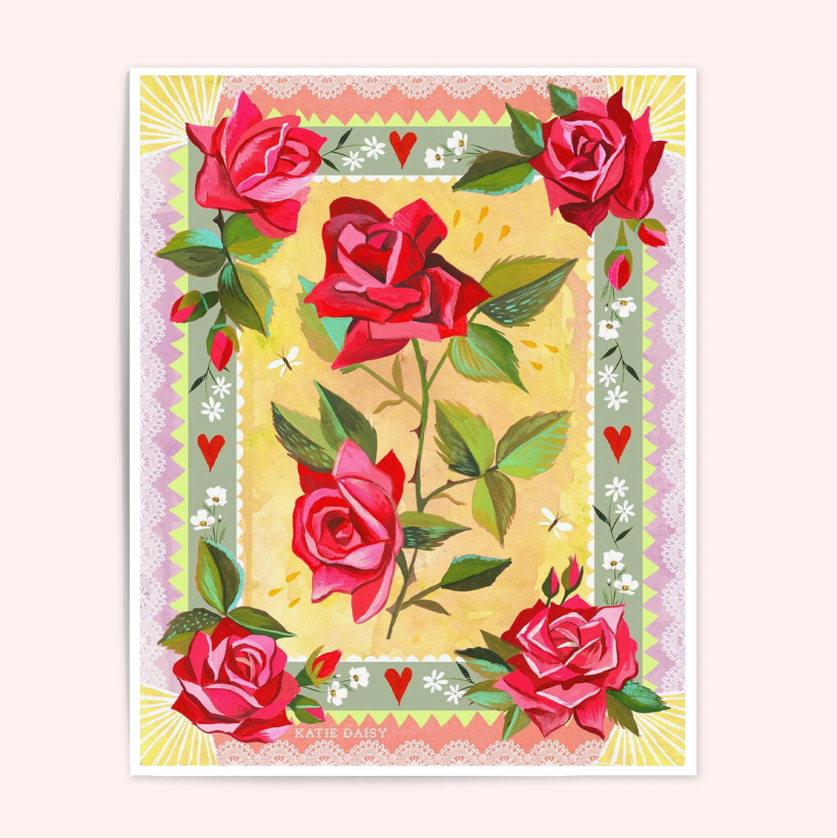 Rose Art Print