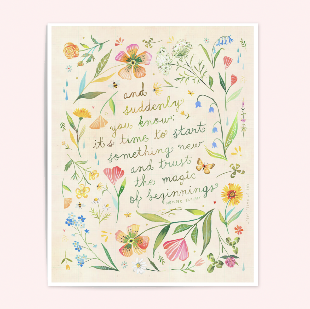 Magic of Beginnings Art Print