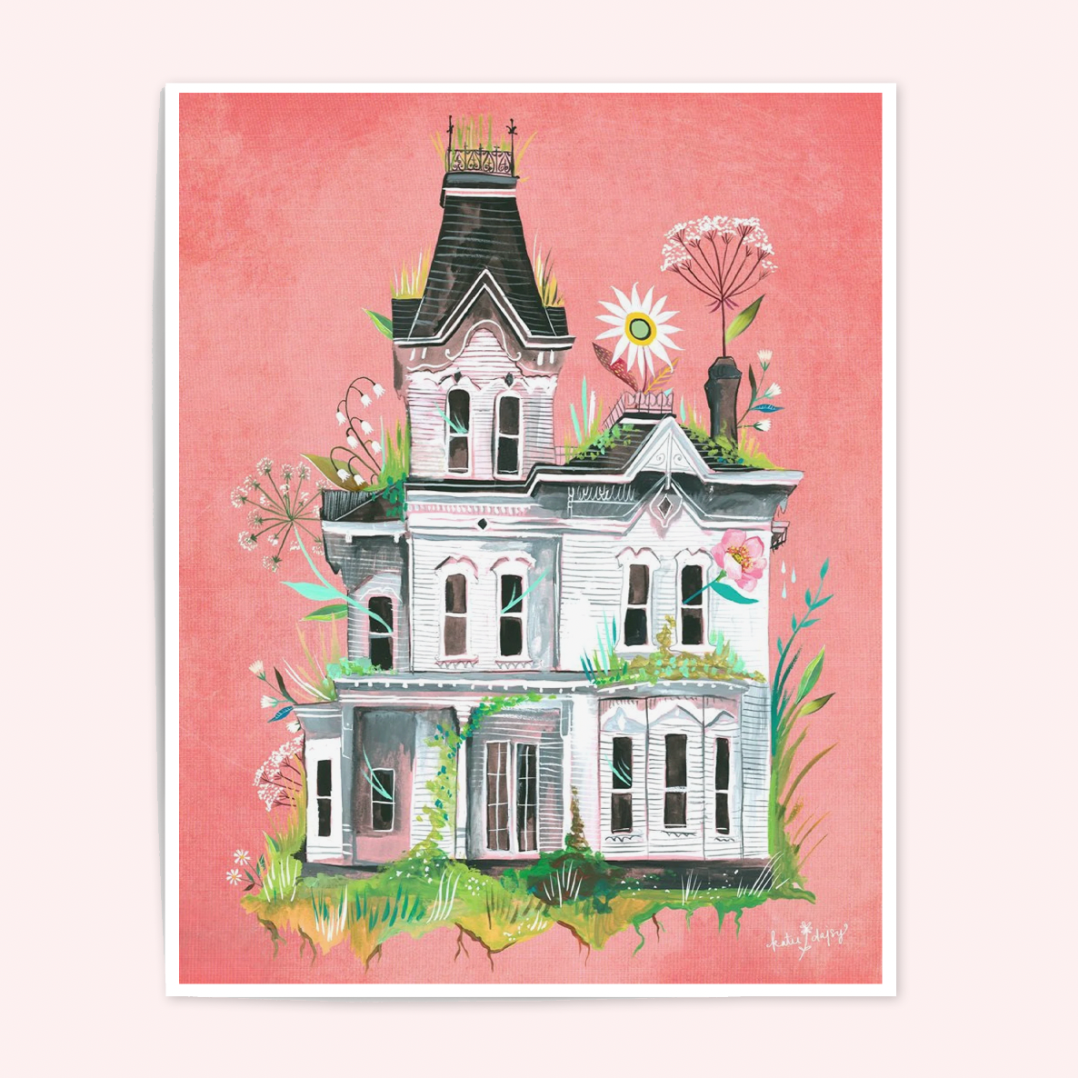Victorian Home Art Print
