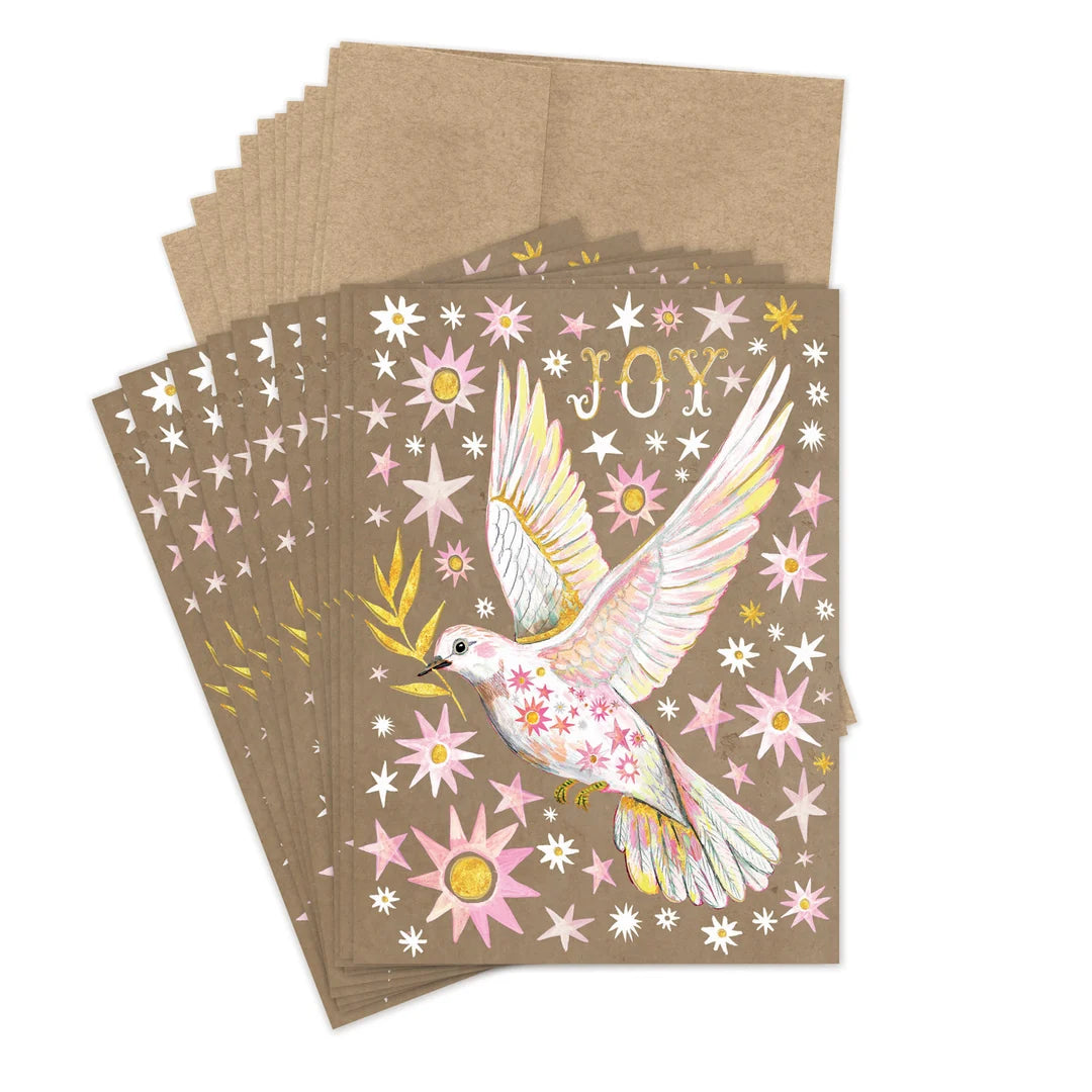 Vintage Dove Holiday Card Set
