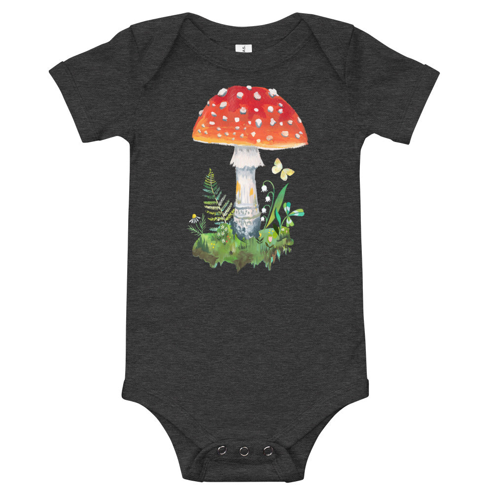 Mushroom Infant Bodysuit