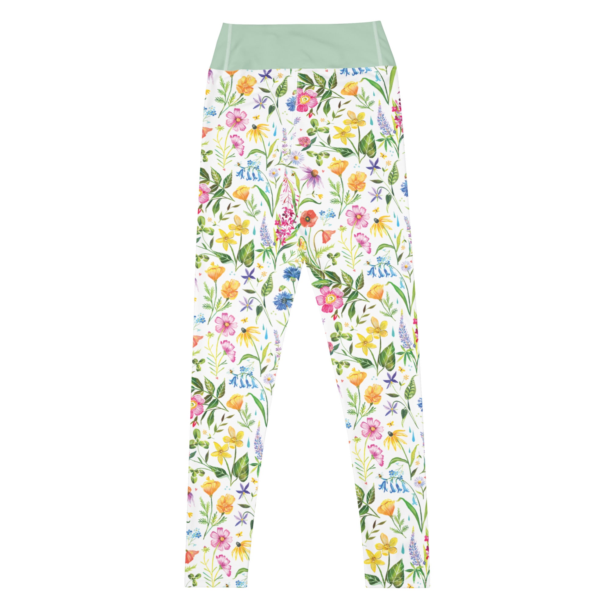 Wildflower Yoga Leggings