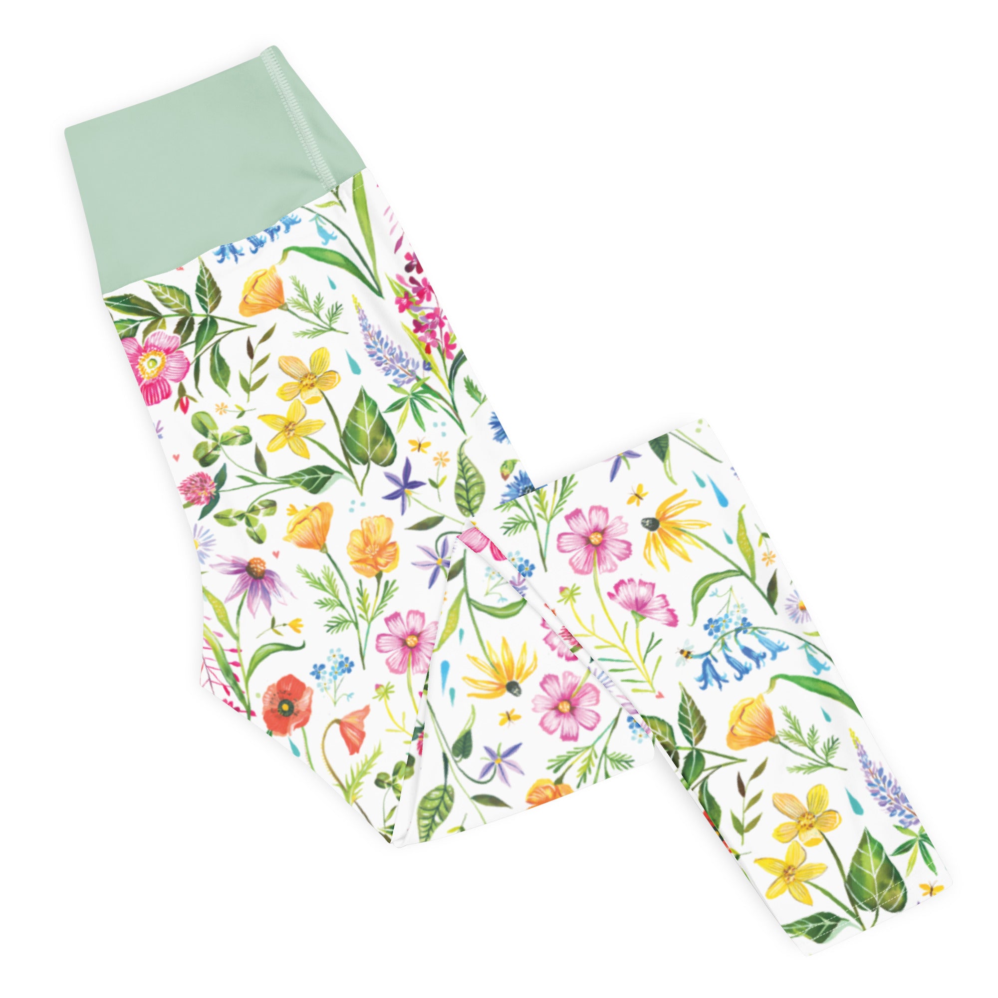 Wildflower Yoga Leggings