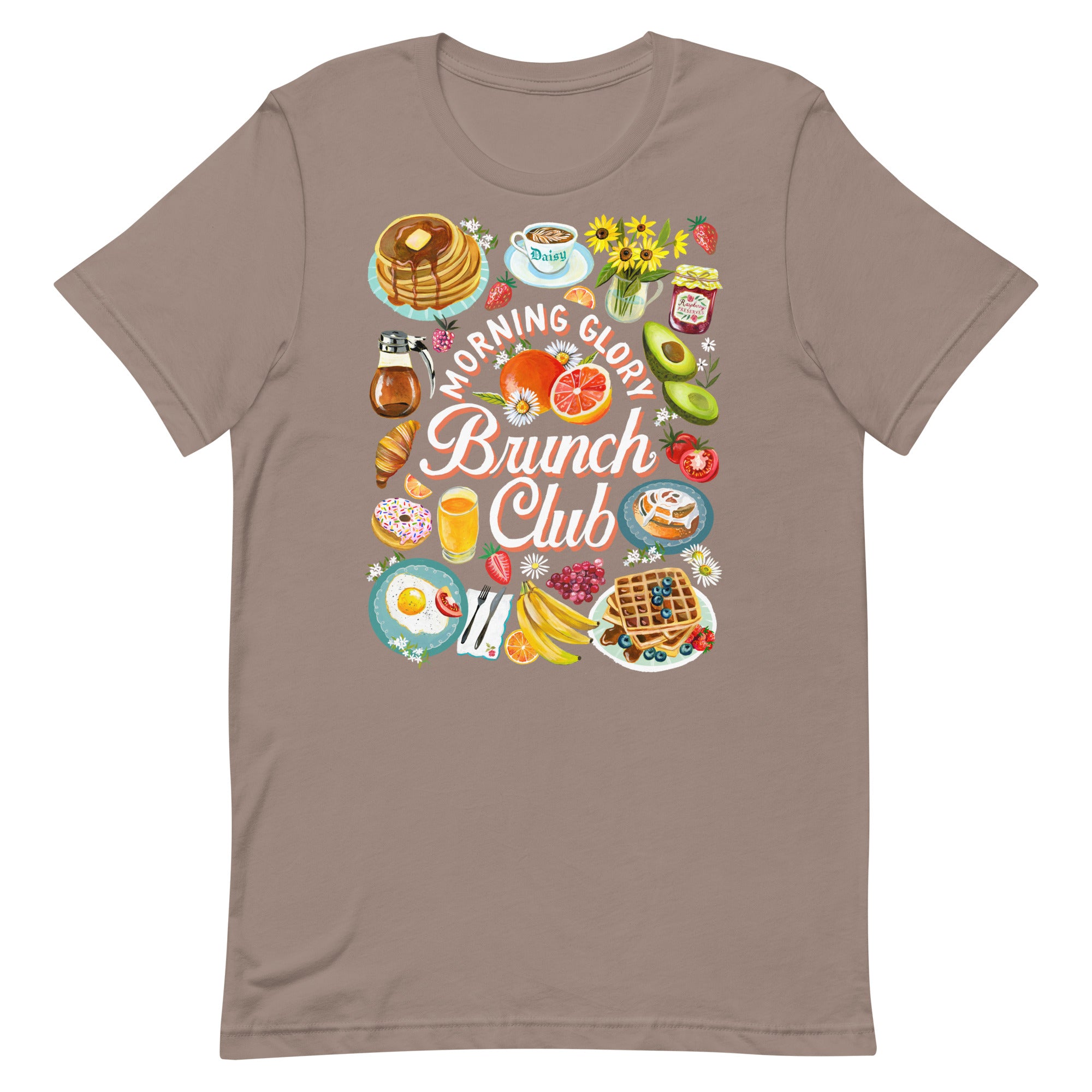 Brunch Club T-Shirt Pebble