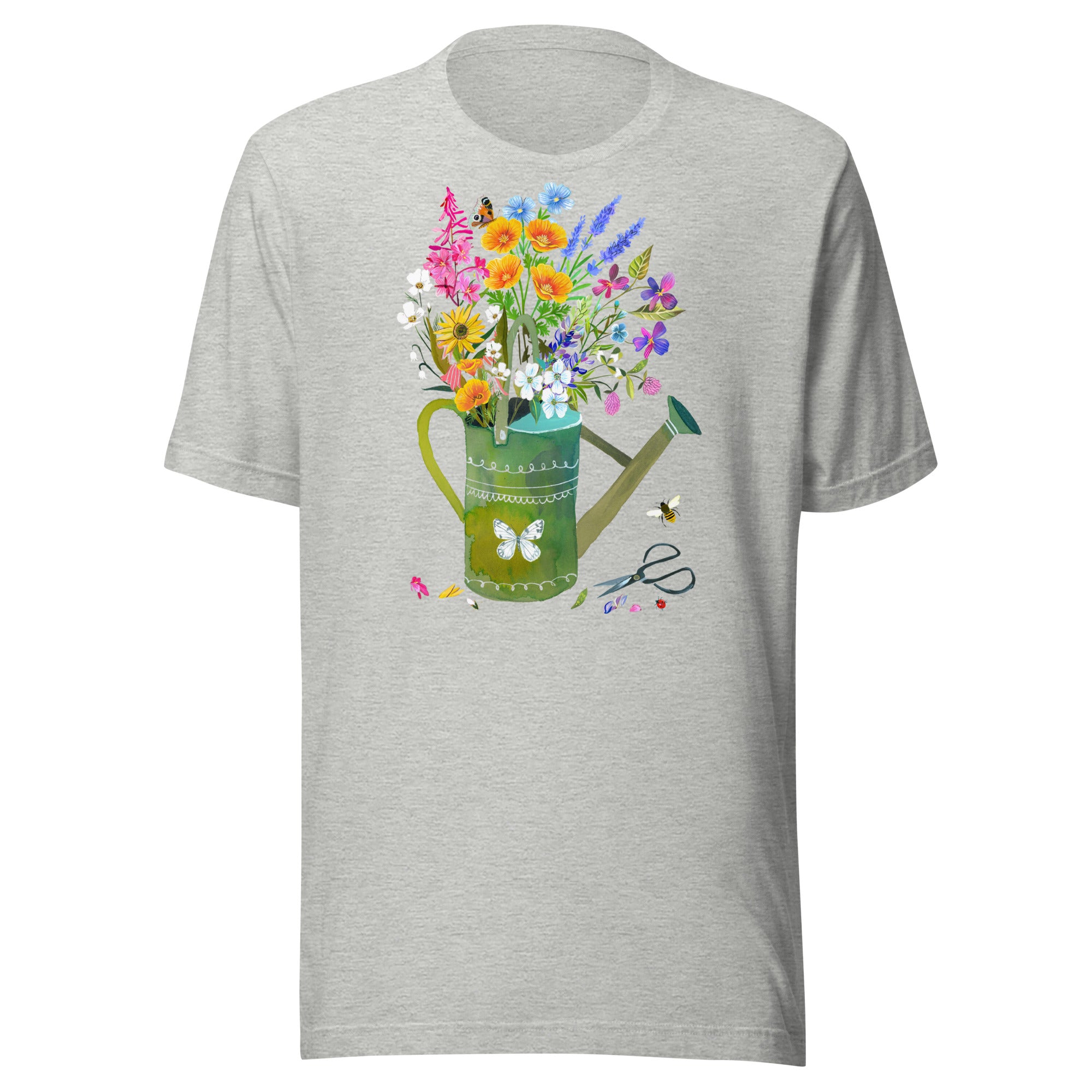 Watering Can T-Shirt Athletic Heather