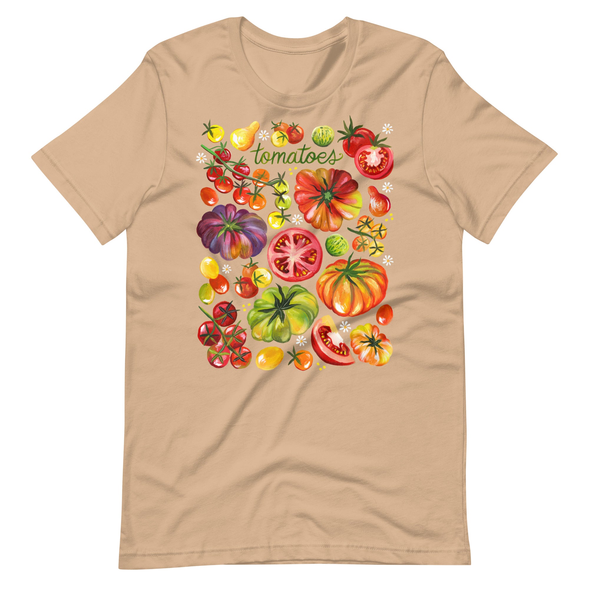 Tomatoes T-Shirt Tan