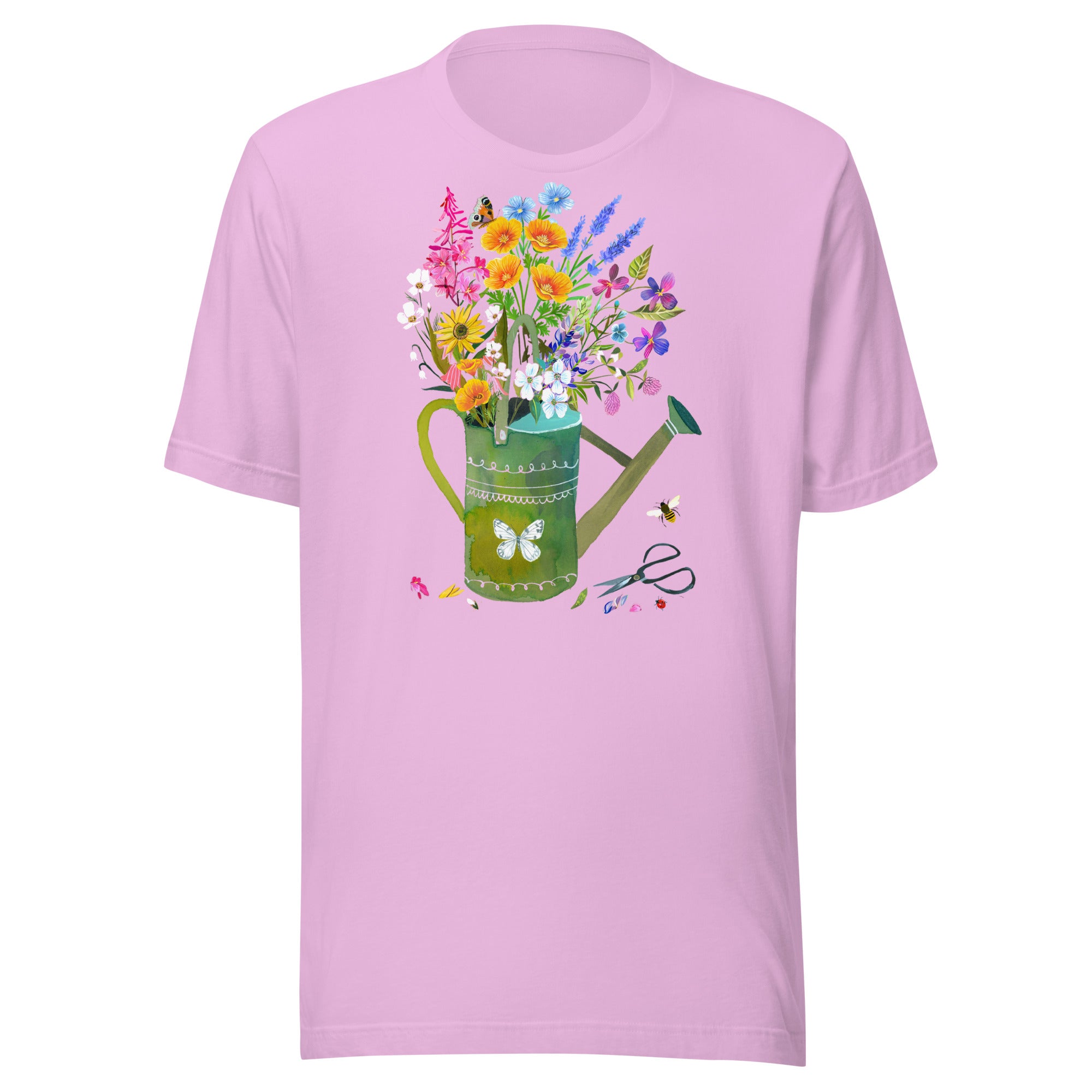 Watering Can T-Shirt Lilac