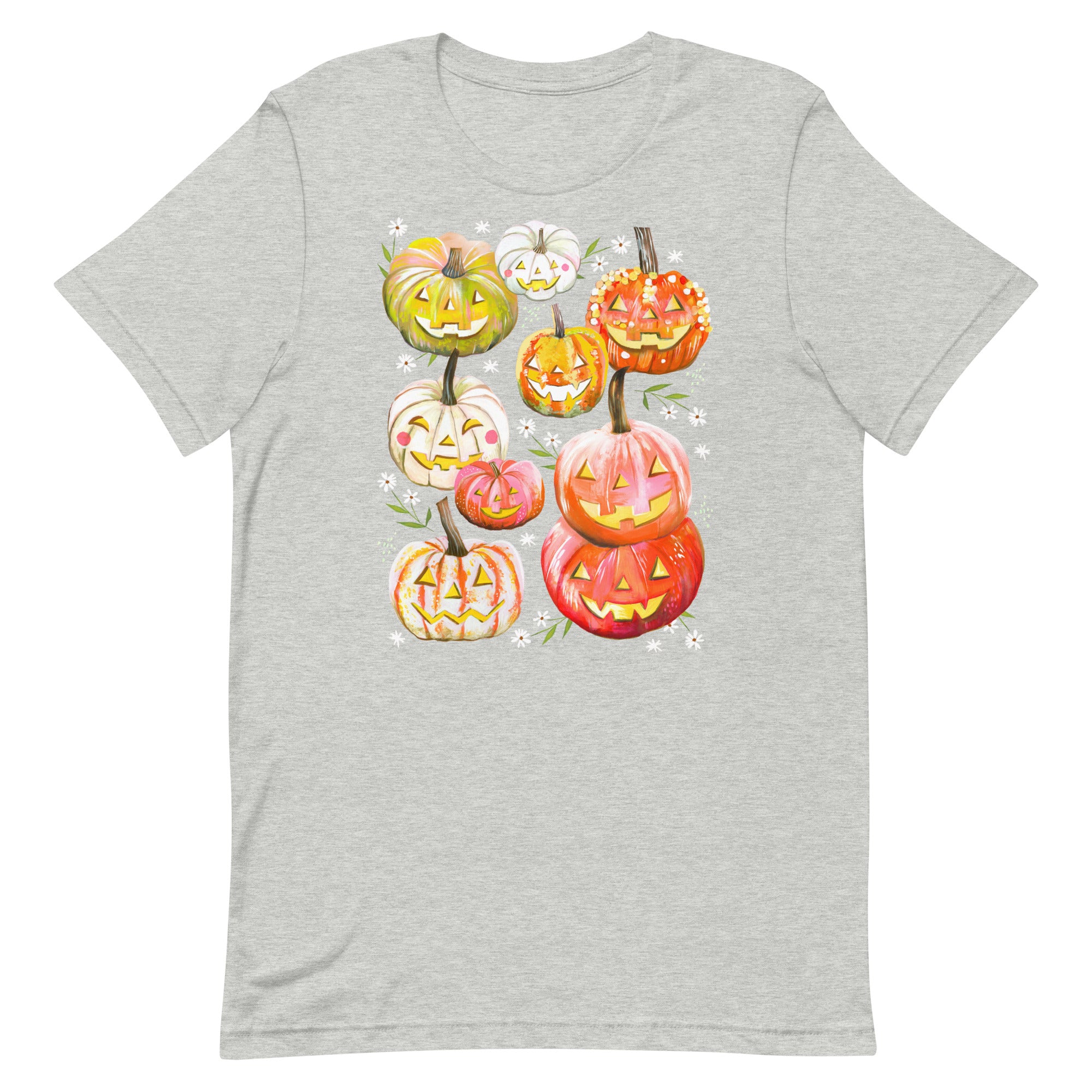 Jack-O-Lanterns T-Shirt Athletic Heather