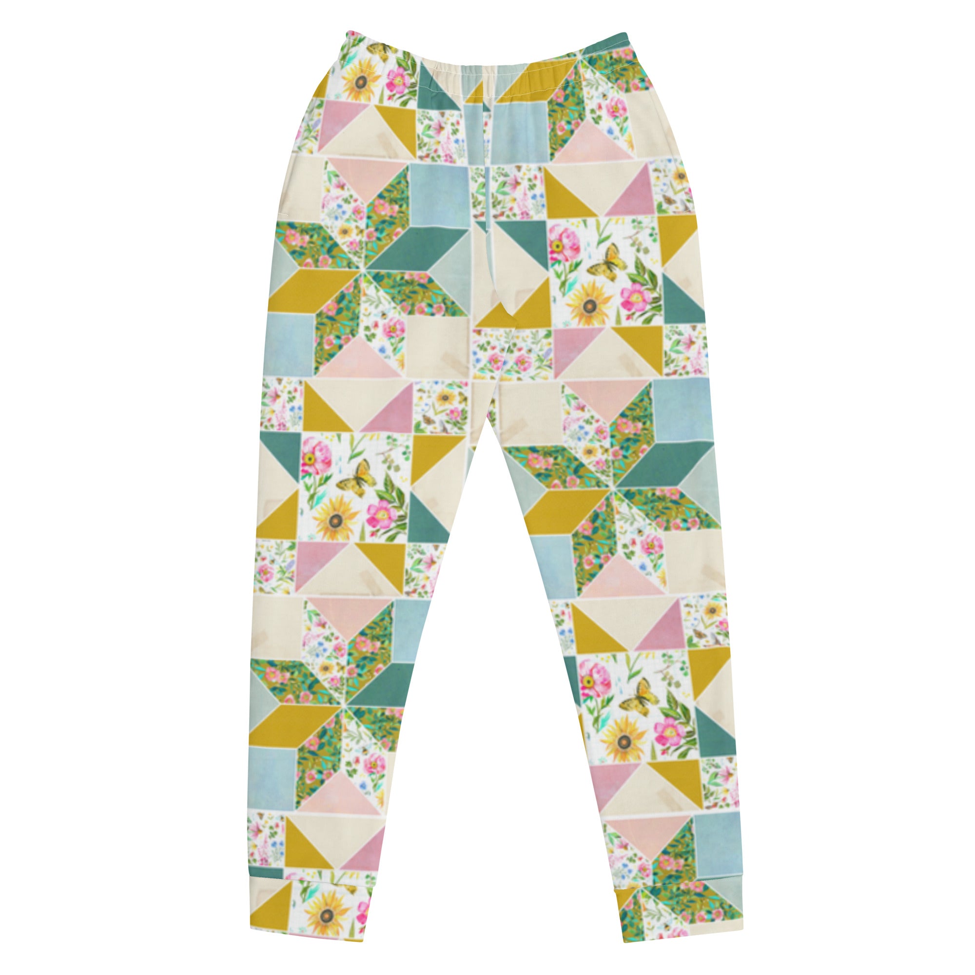 Patchwork Picnic Joggers 3X