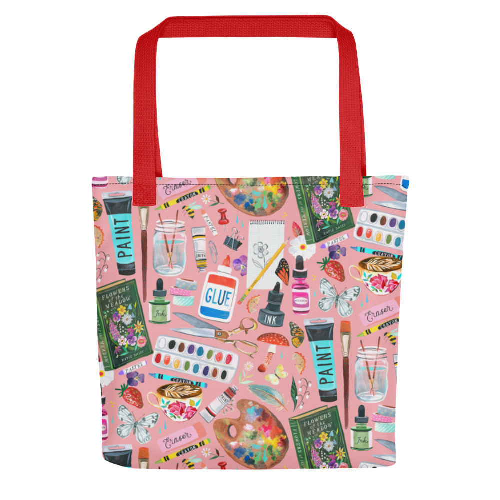 Art Supply Tote Bag Default Title