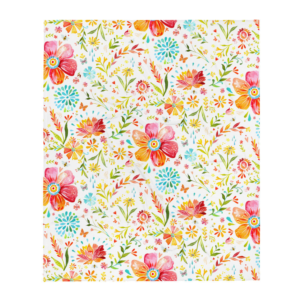 Posies Throw Blanket Default Title