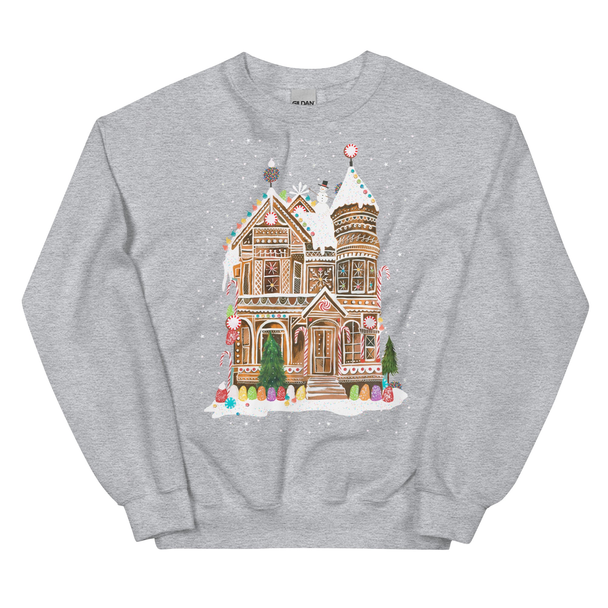 Gingerbread Sweatshirt Sport Grey