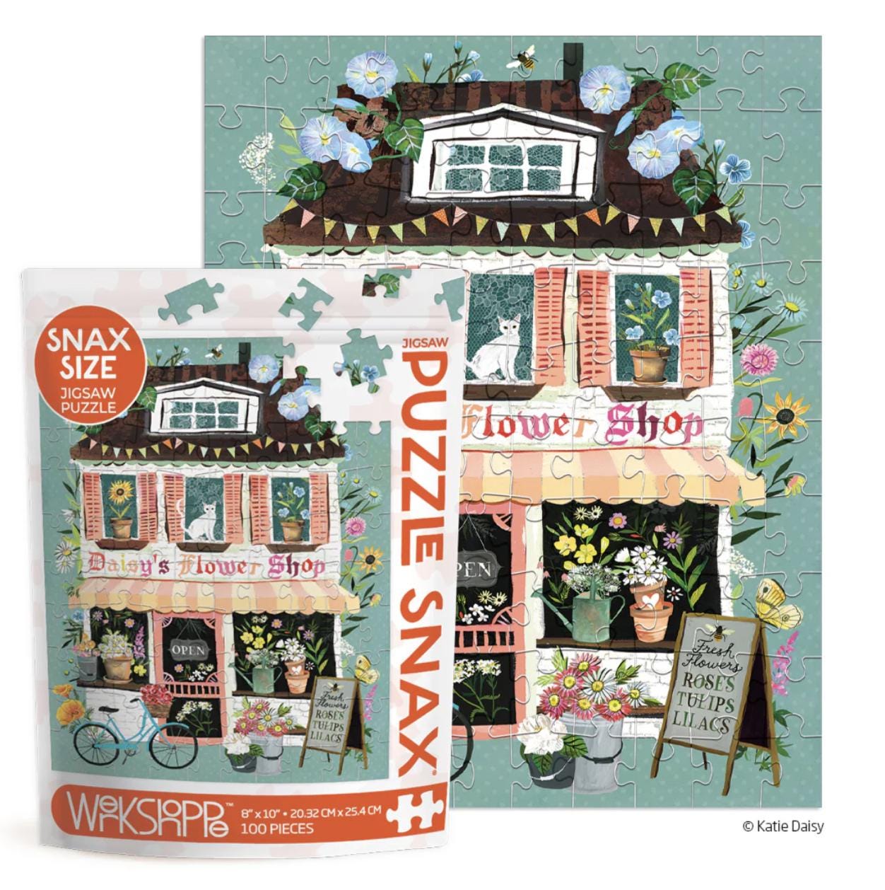 Flower Shop 100-Piece Puzzle