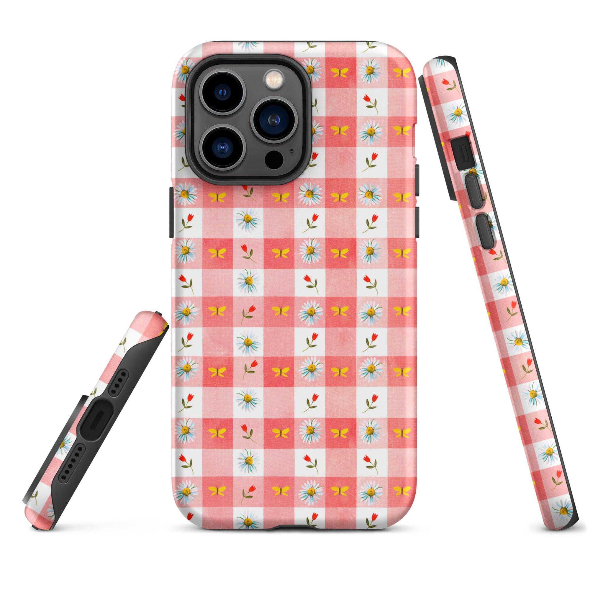 Gingham Tough Case for iPhone® iPhone 14 Pro Max